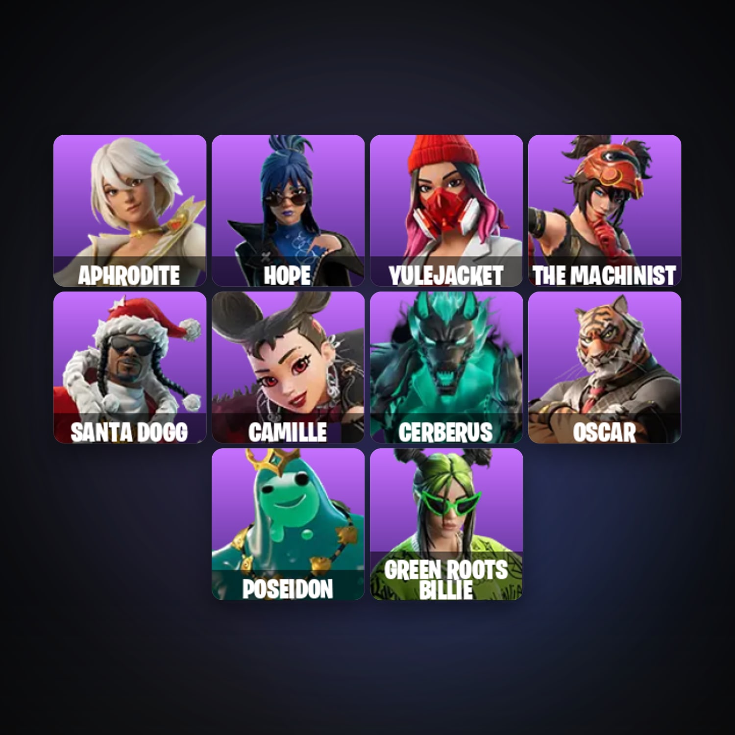 Fortnite account with Aphrodite & Hope — 12 skins — 200 V-Bucks — lvl 191 — HabibiAccounts