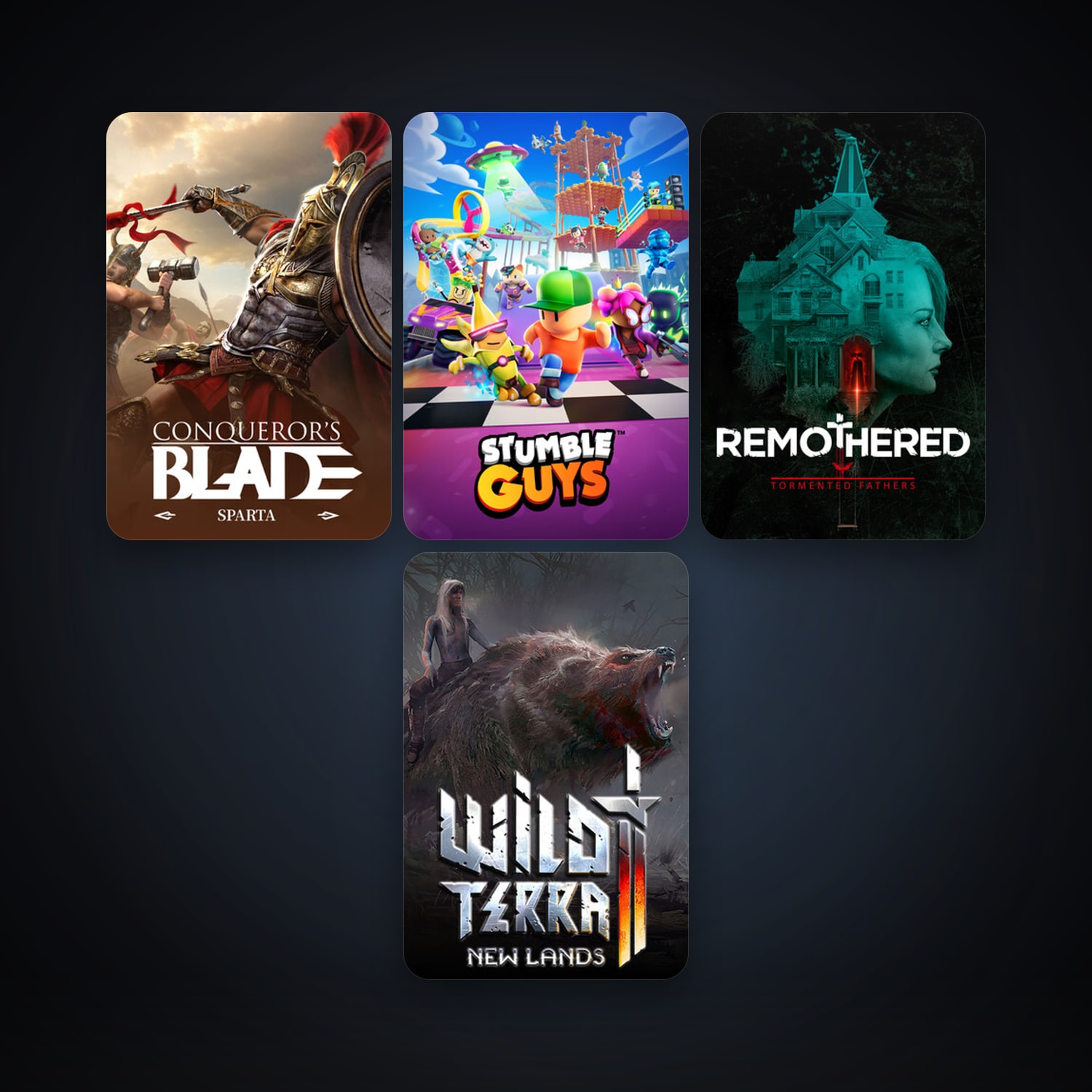 Steam account: Remothered: Tormented Fathers + Conqueror's Blade (2020), 17 games, clean — HabibiAccounts