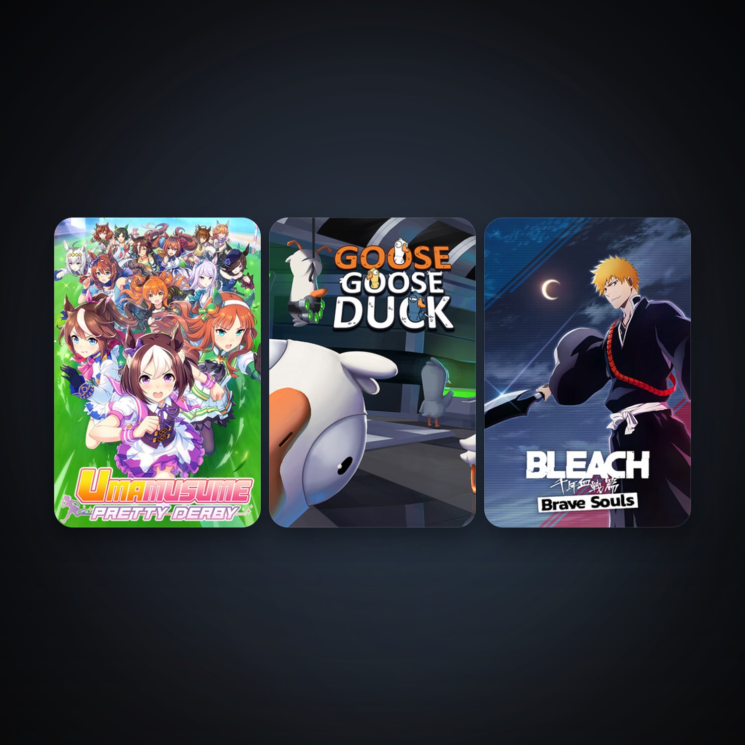 Steam account: BLEACH Brave Souls + Goose Goose Duck, 4 games, clean — HabibiAccounts