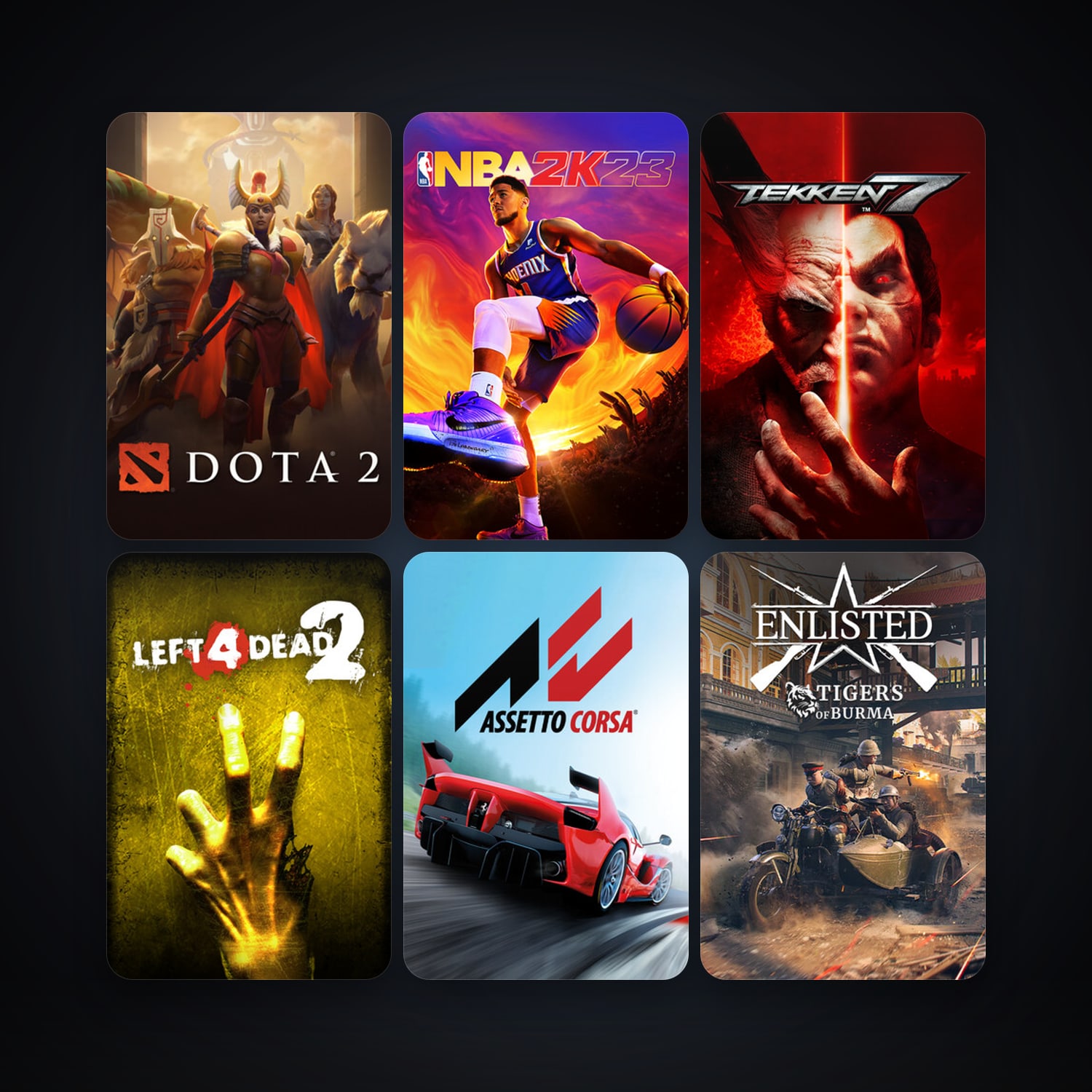 حساب ستيم فلين، Left 4 Dead 2 وDota 2، 14 لعبة، صامد واضح — لفل 5 — HabibiAccounts