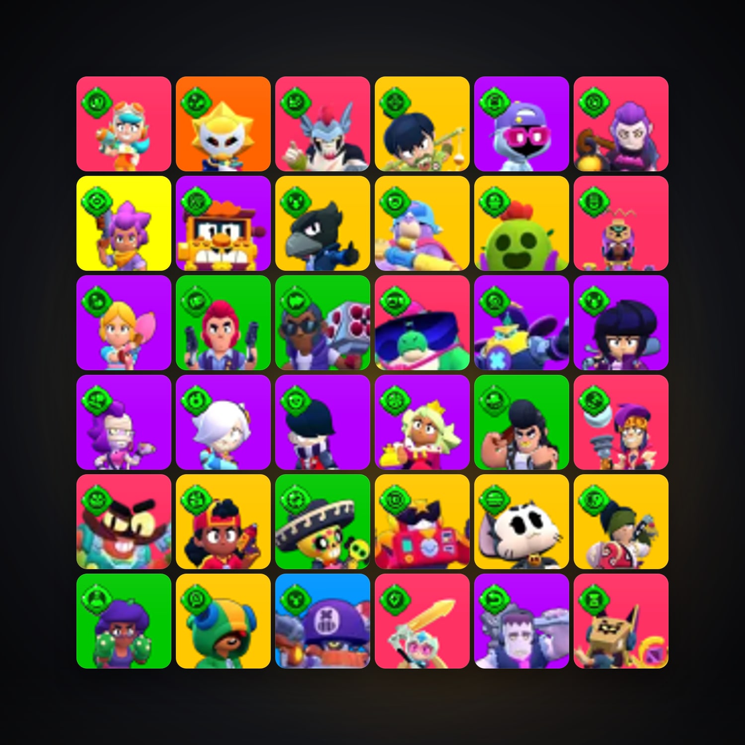 107 Brawlers | 148.6K Trophies — Supercell Account — HabibiAccounts