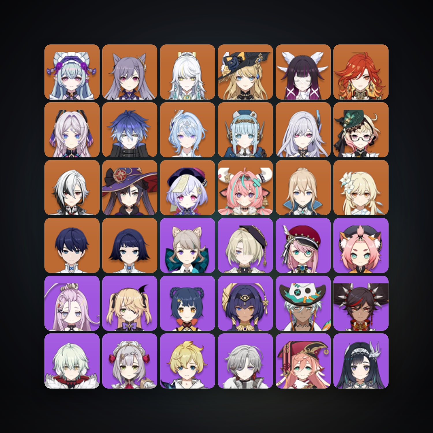 Genshin Impact | AR 58 | 60 Chars | 17× 5★ — Genshin / miHoYo Account — HabibiAccounts