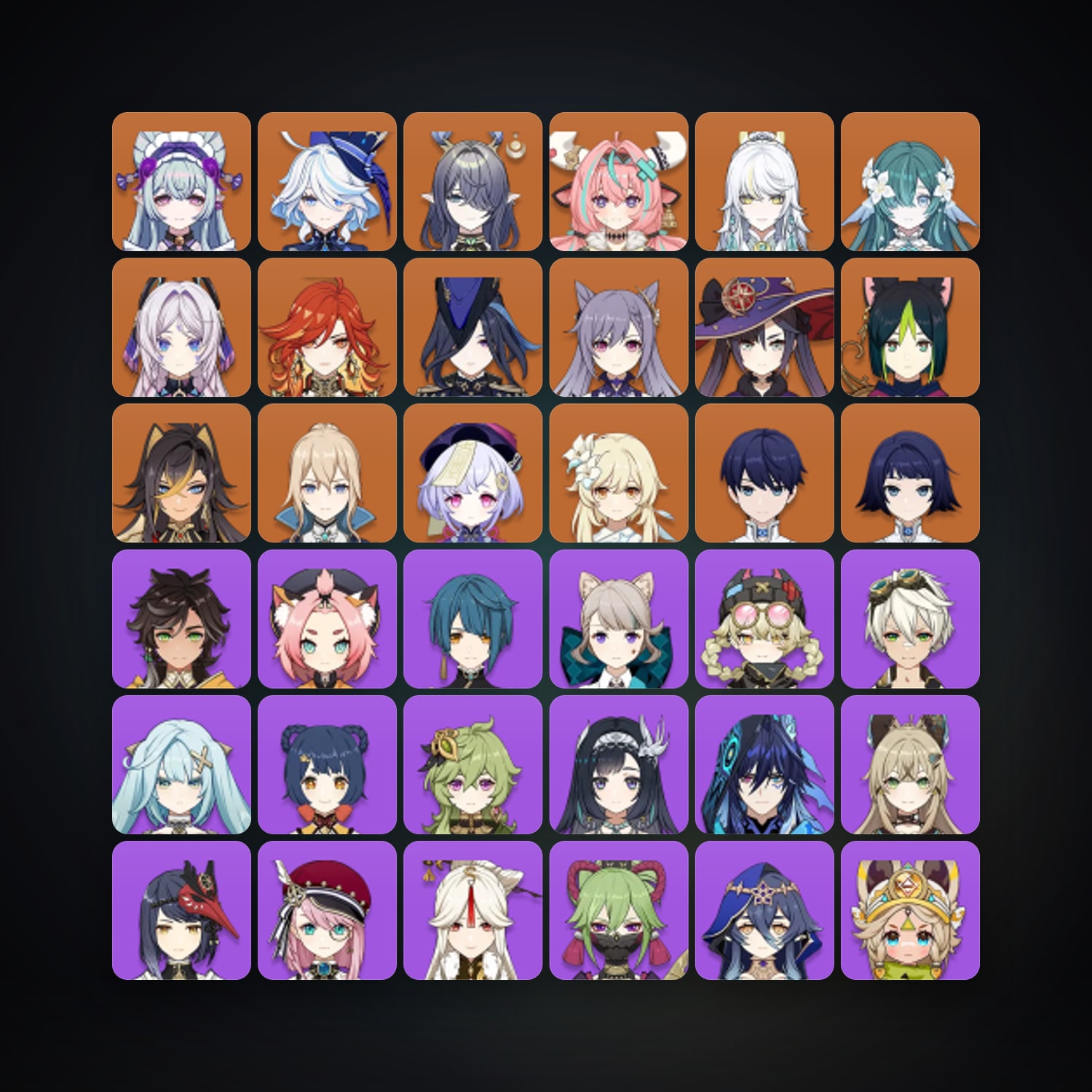 Genshin Impact | AR 56 | 57 Chars | 15× 5★ — Genshin / miHoYo Account — HabibiAccounts
