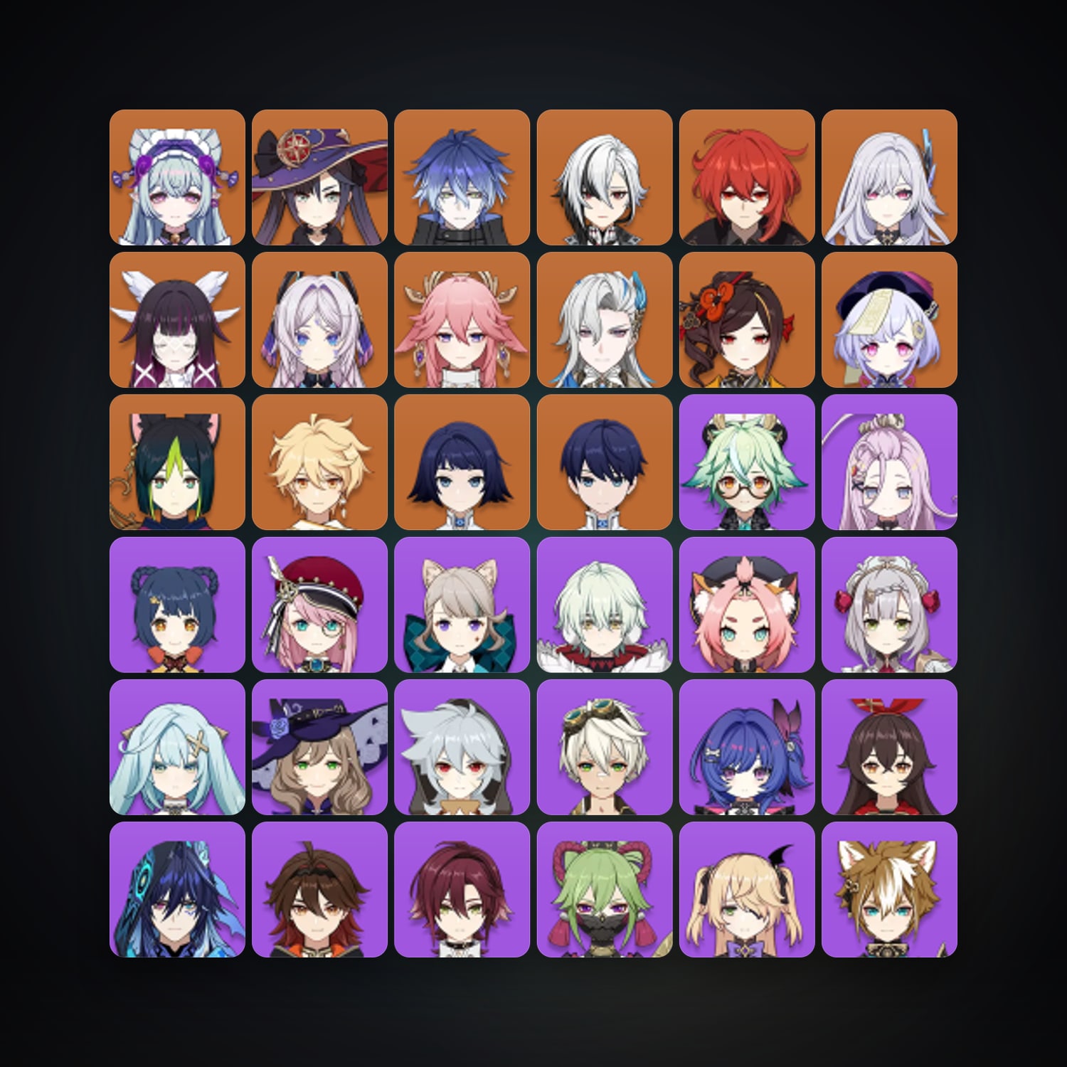 Genshin Impact | AR 56 | 51 Chars | 13× 5★ — Genshin / miHoYo Account — HabibiAccounts