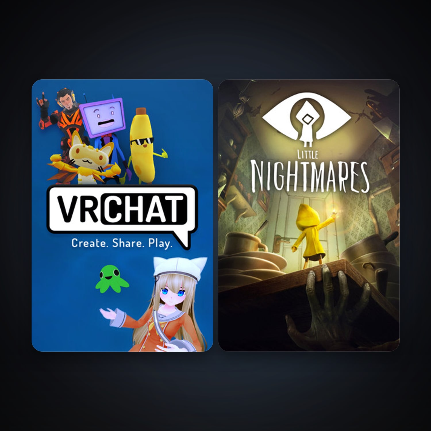Steam account: Little Nightmares + VRChat, 11 games, clean — HabibiAccounts