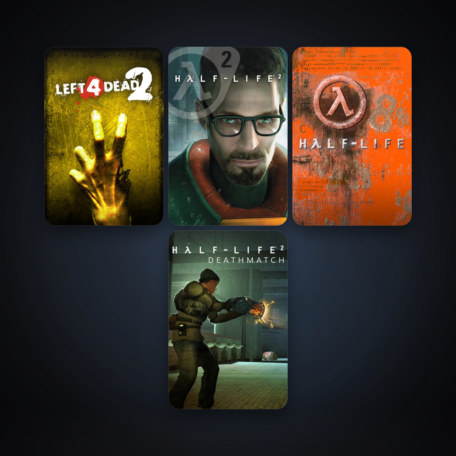 Steam account: Half-Life + Half-Life 2, 10 games, clean — HabibiAccounts