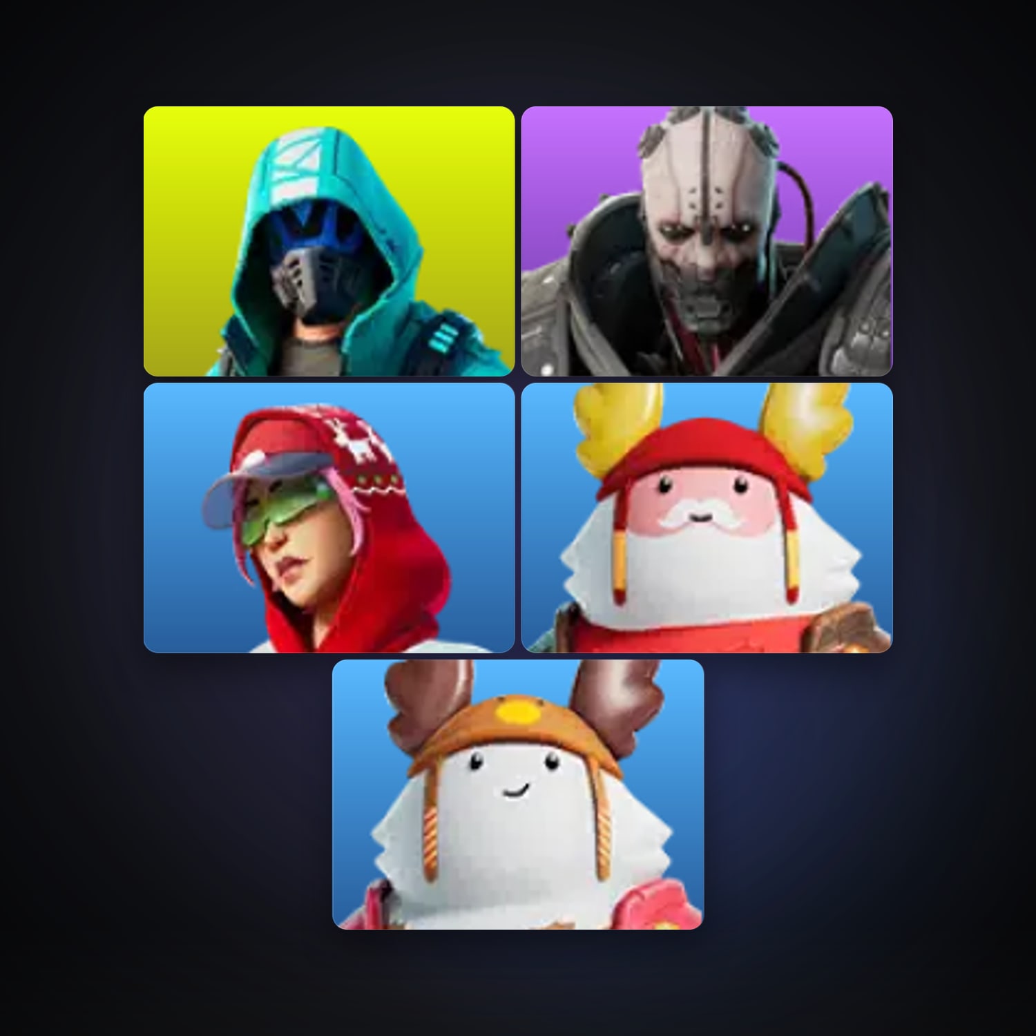 Fortnite account with Surf Strider & Adam Smasher — 5 skins — 100 V-Bucks — lvl 25 — HabibiAccounts