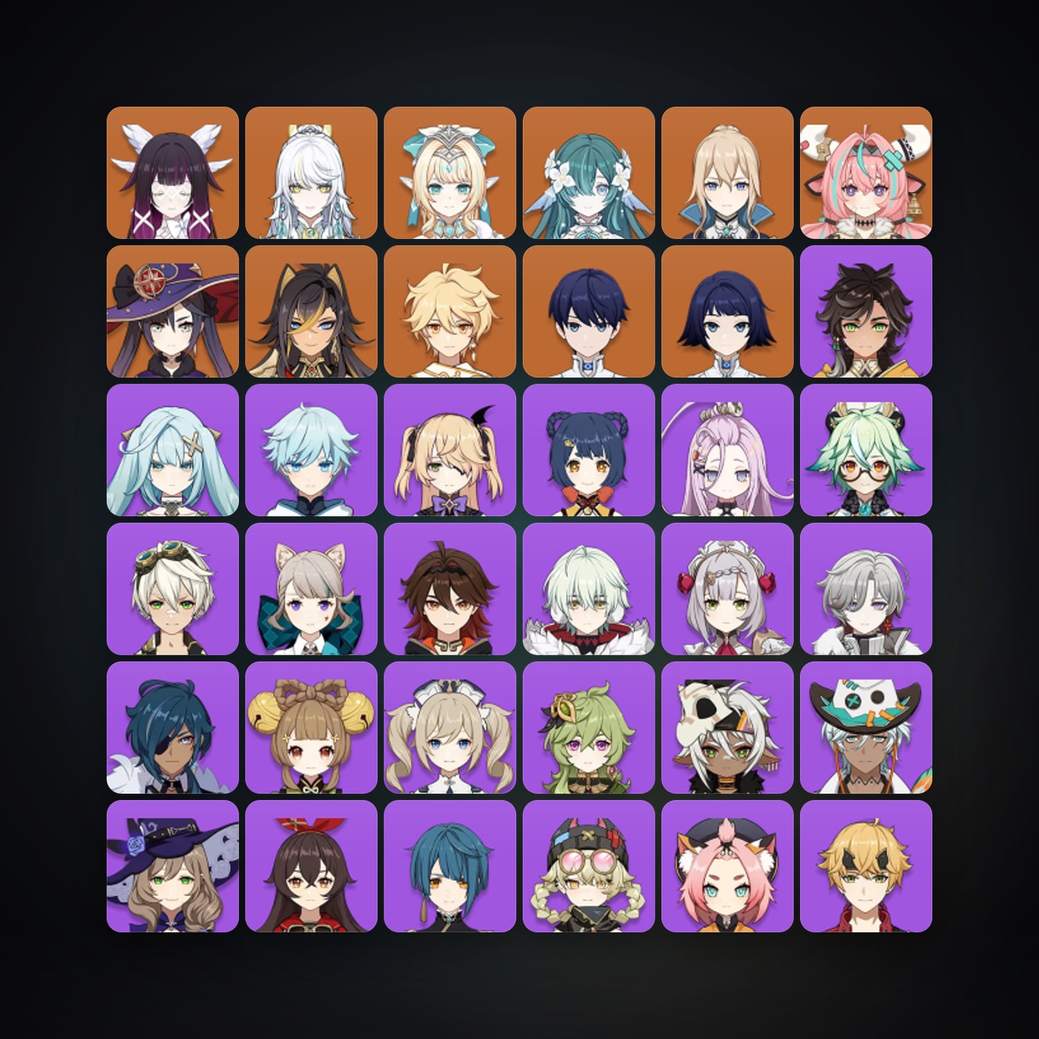 Genshin Impact | AR 55 | 40 Chars | 8× 5★ — Genshin / miHoYo Account — HabibiAccounts