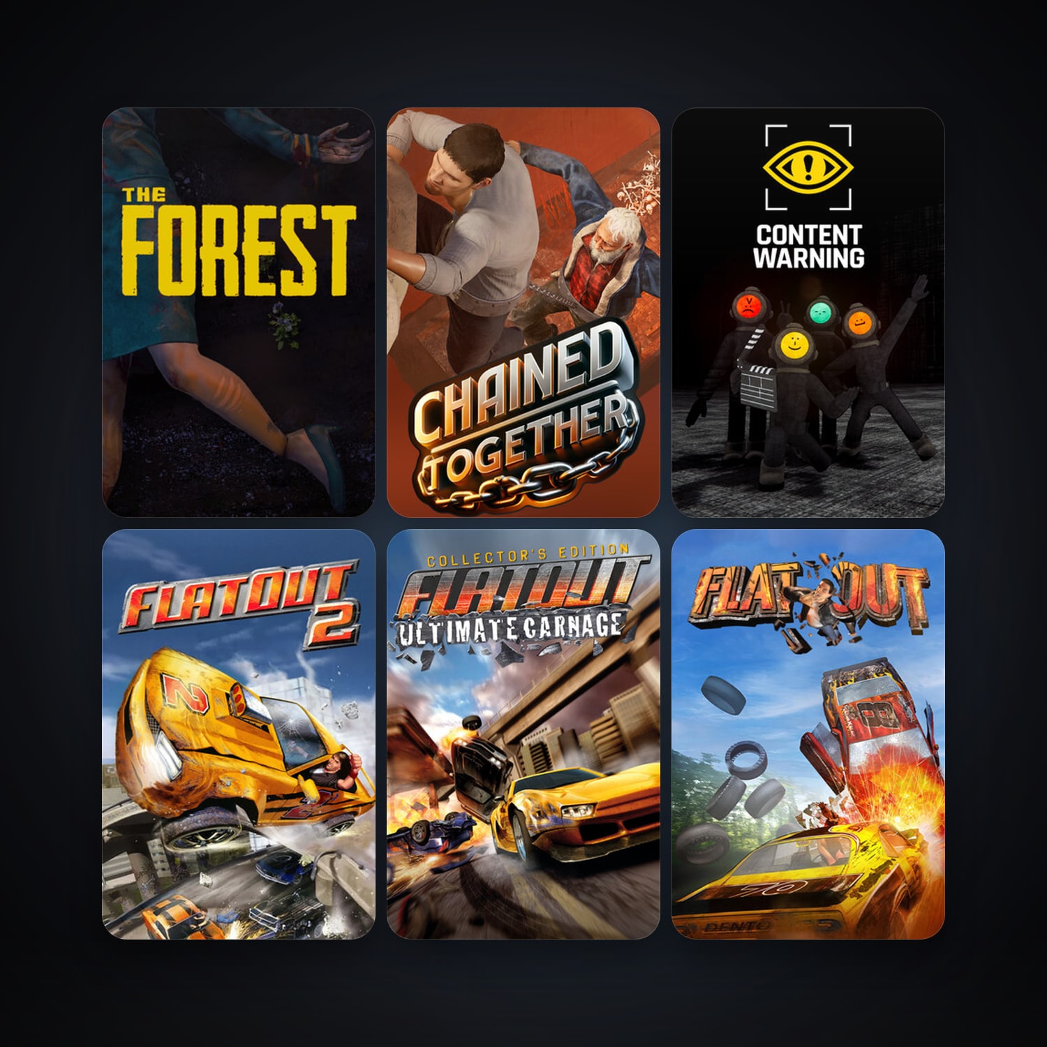 Steam account: FlatOut 2 + FlatOut, 10 games, clean — HabibiAccounts