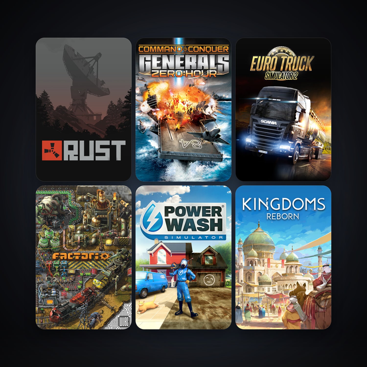 Steam account — FINAL FANTASY XIV Online + Euro Truck Simulator 2, 587 games, Steam 23, clean — HabibiAccounts