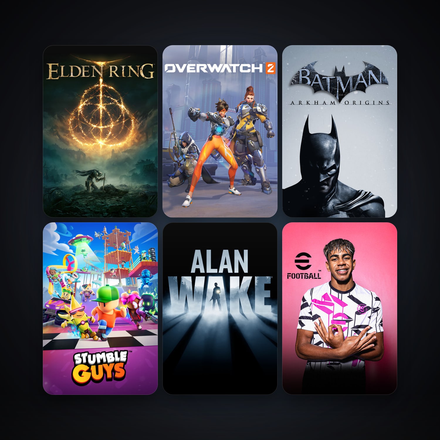 Steam account: Alan Wake + Batman: Arkham Origins, 7 games, clean — HabibiAccounts