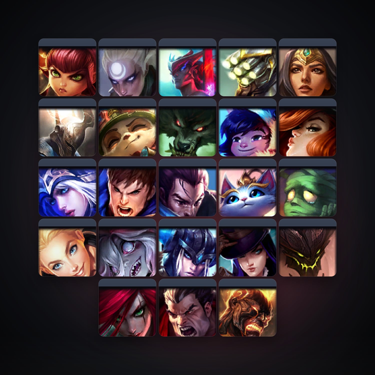 Valorant account: EU locker — 23 LoL champions, level 30 — HabibiAccounts