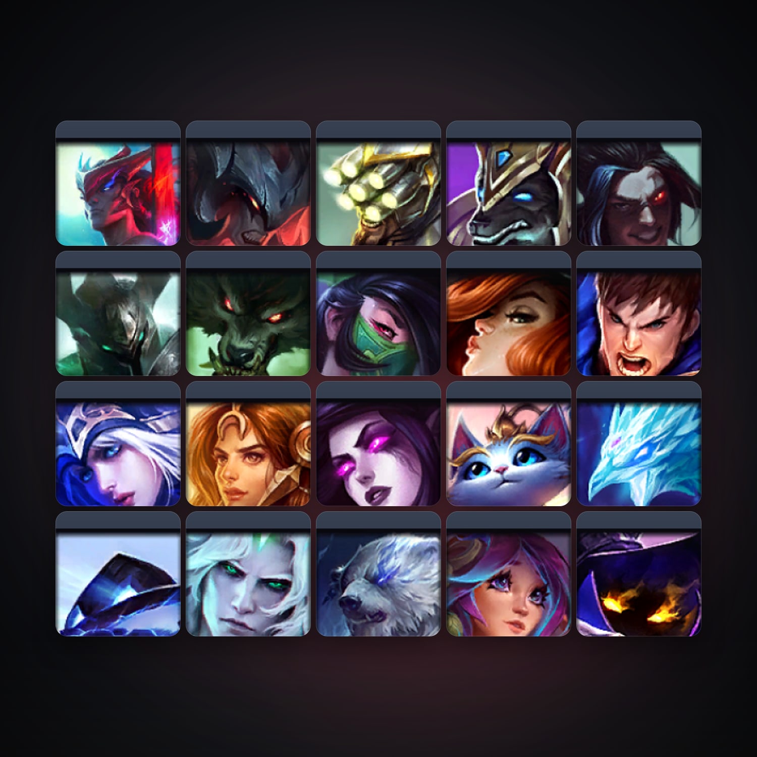 Valorant account: EU locker — 20 LoL champions, level 30 — HabibiAccounts