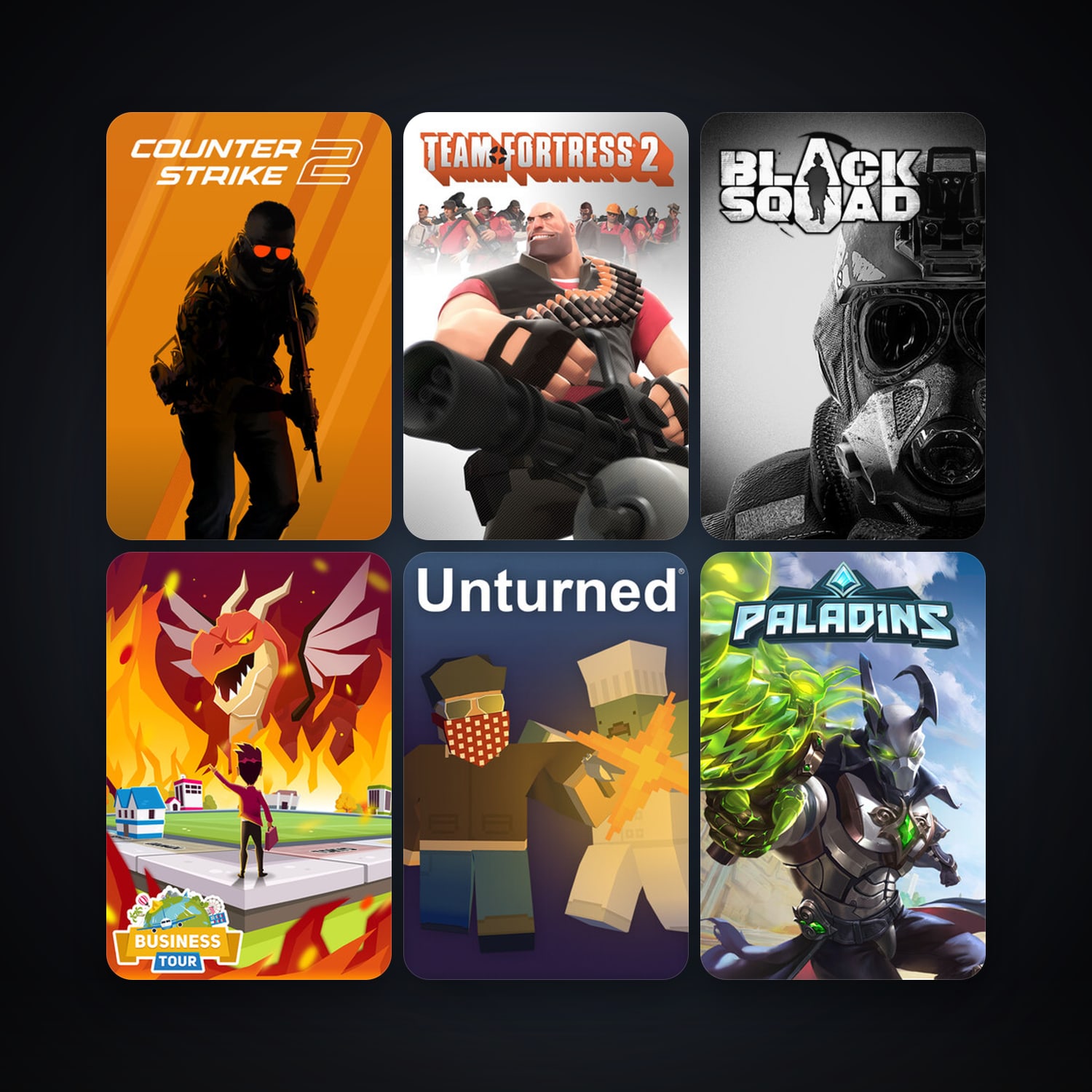 Steam account: Team Fortress 2 + CS2 Prime, 12 games, clean — level 8 — HabibiAccounts