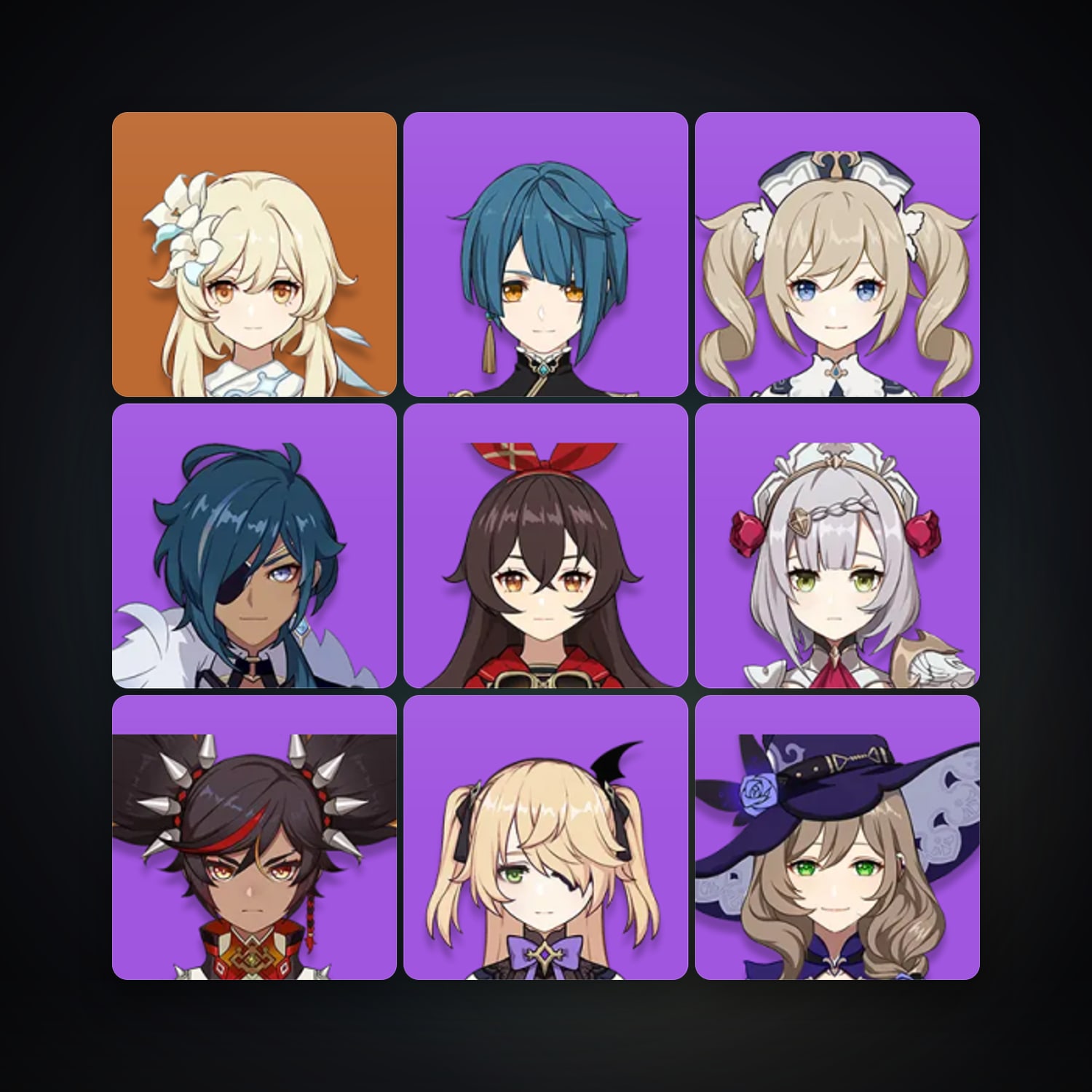 Genshin Impact account — AR 11 | 9 Chars — HabibiAccounts