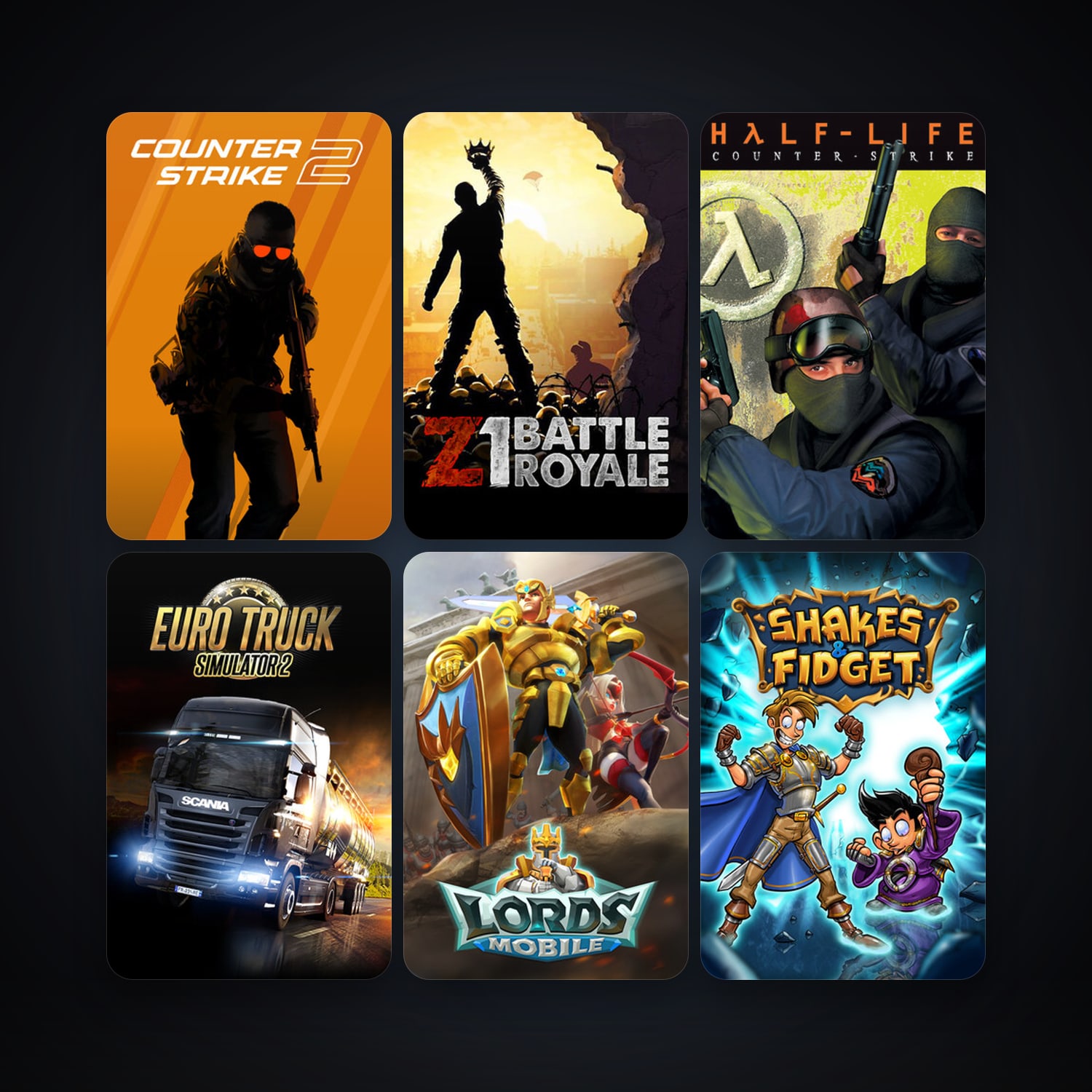 Steam account — Counter-Strike + CS2 Prime, 57 games, Steam 16, clean — HabibiAccounts