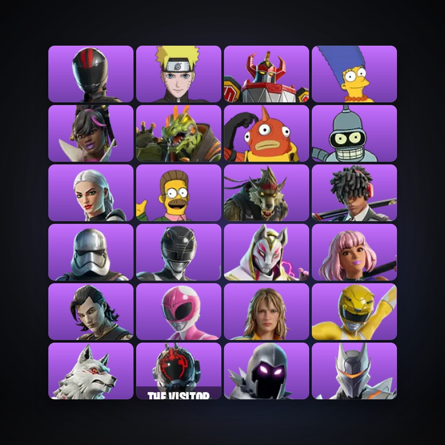 Fortnite account with Redline Racer & Naruto Uzumaki — 85 skins — 200 V-Bucks — lvl 1009 — HabibiAccounts