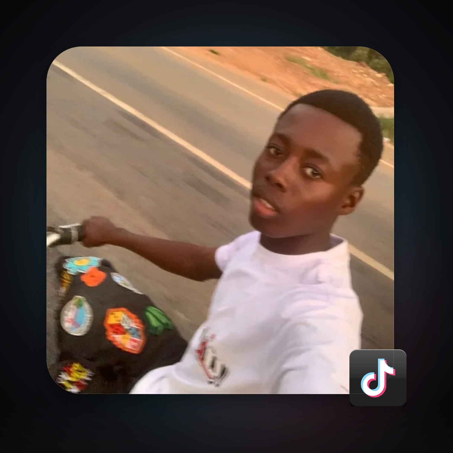 TikTok account — 8.7K followers — 49.8K likes, since 2017 — HabibiAccounts