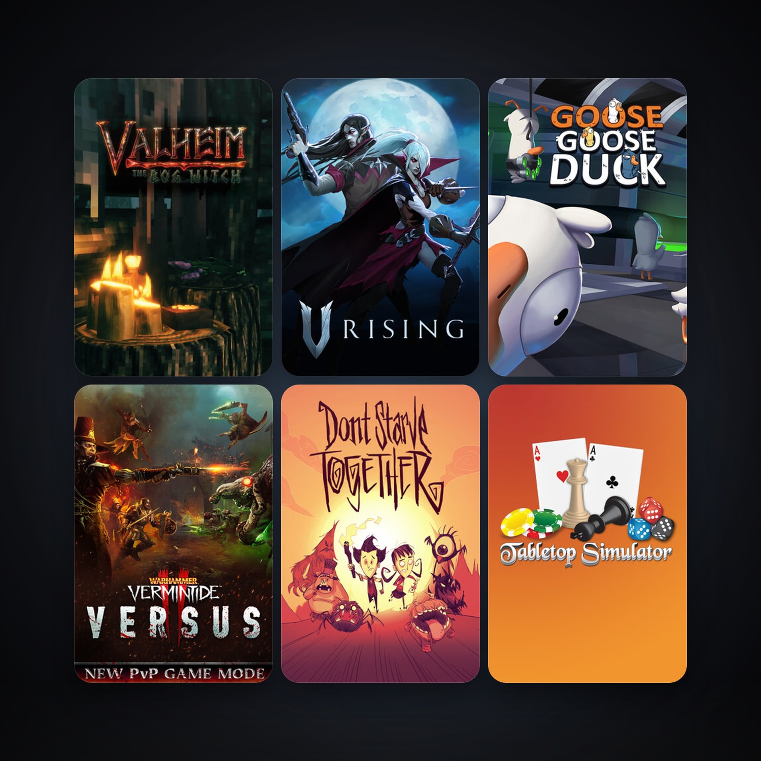 حساب ستيم فلين، Tabletop Simulator وDon't Starve Together، 13 لعبة، صامد واضح — HabibiAccounts