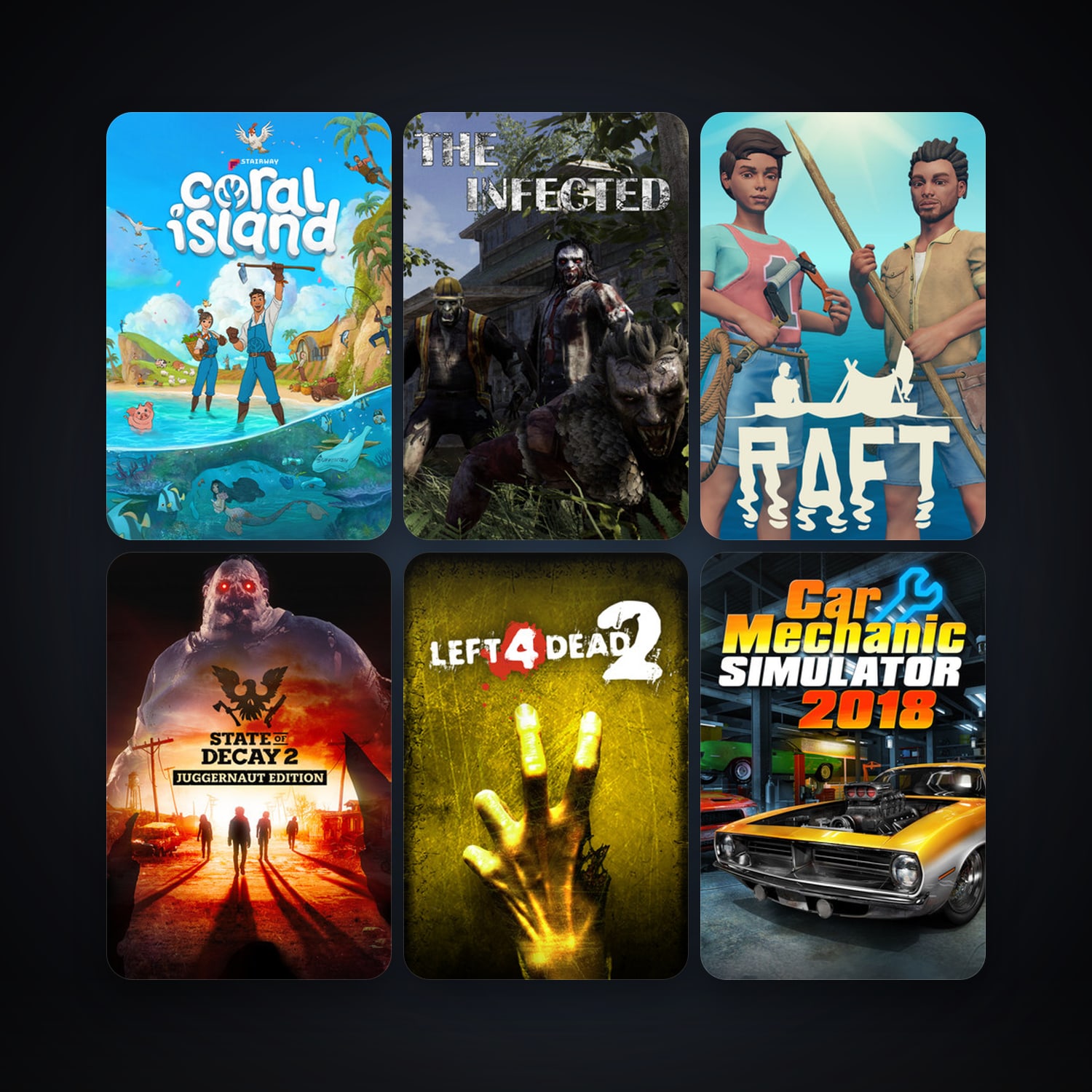 حساب ستيم فلين، Left 4 Dead 2 وGovernor of Poker 3، 10 لعبة، صامد واضح — HabibiAccounts