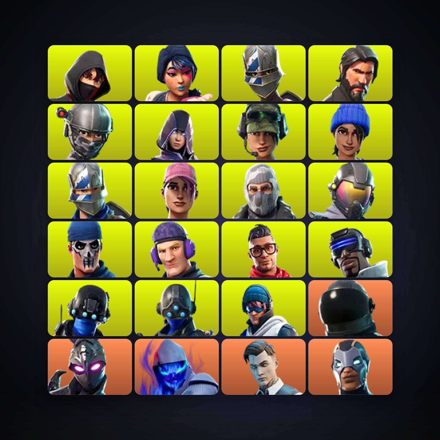 Fortnite account with Carbide & Midas — 118 skins — 150 V-Bucks — lvl 1277 — HabibiAccounts