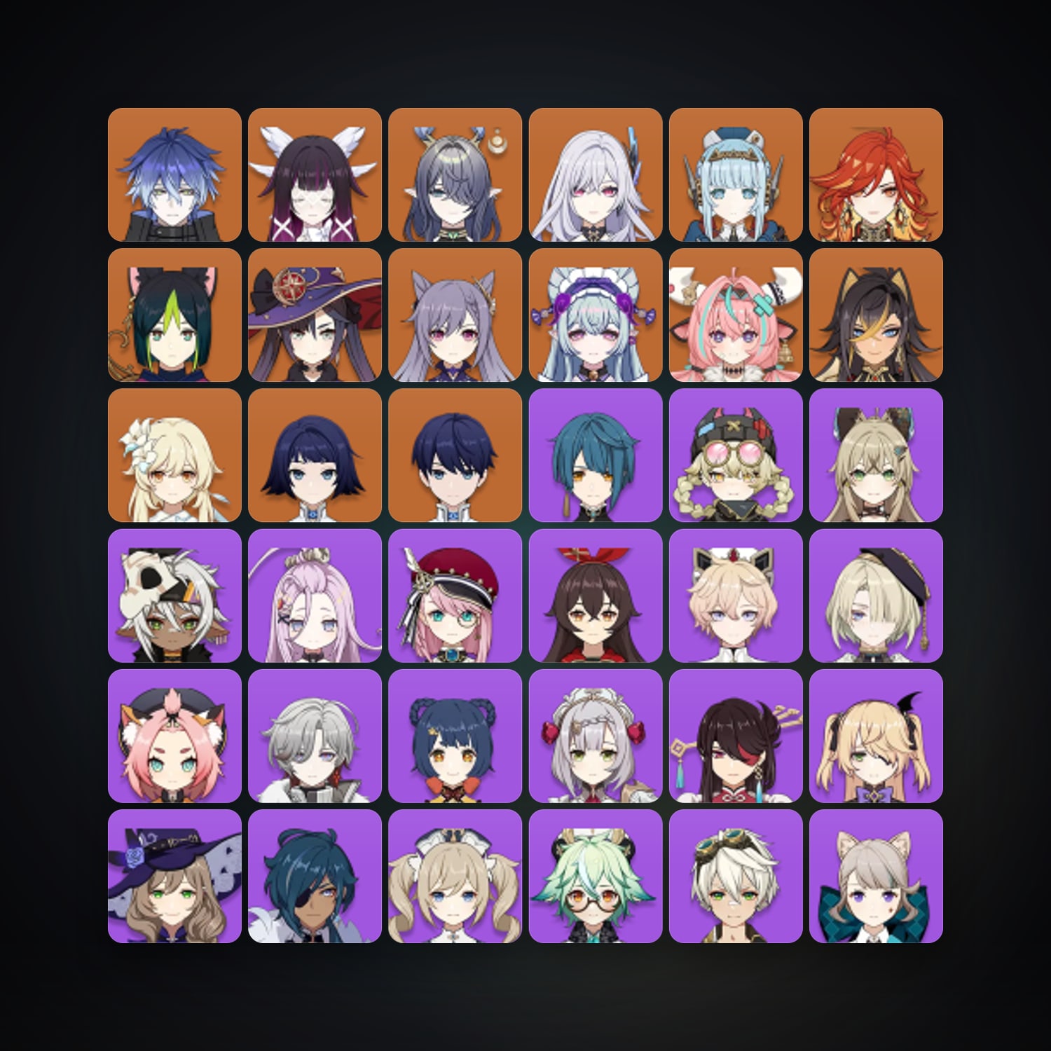 Genshin Impact | AR 56 | 50 Chars | 12× 5★ — Genshin / miHoYo Account — HabibiAccounts