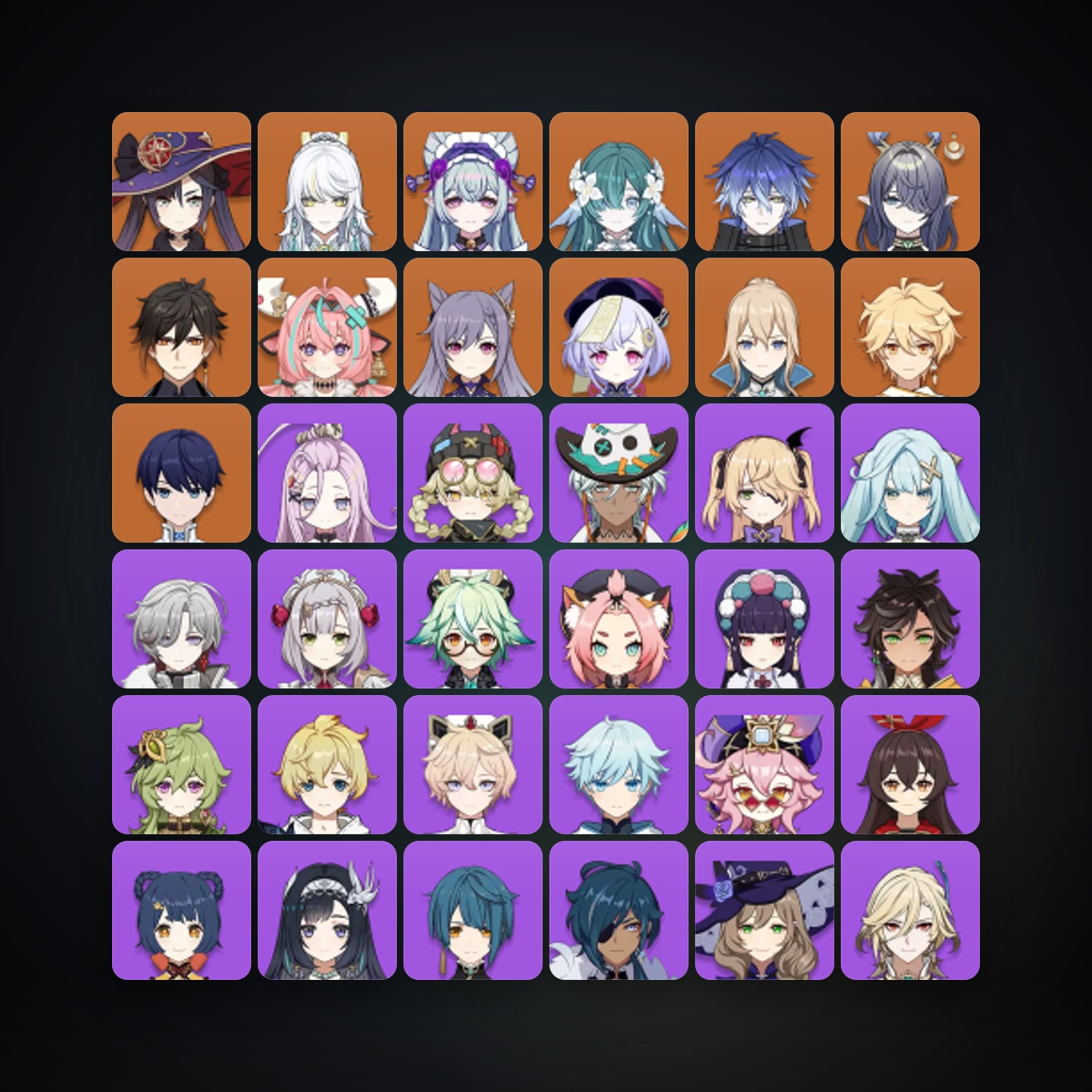 Genshin Impact | AR 55 | 49 Chars | 11× 5★ — Genshin / miHoYo Account — HabibiAccounts