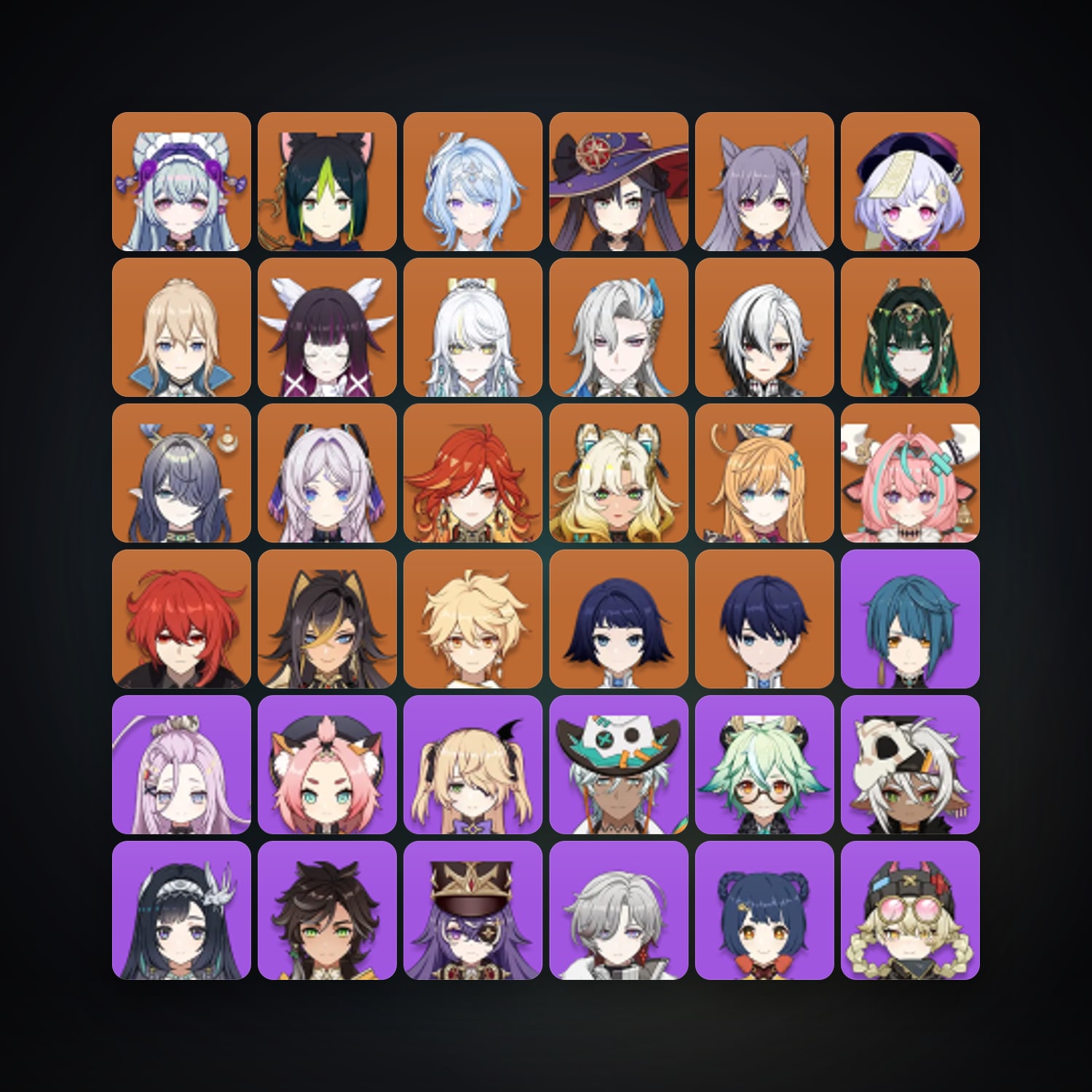حساب جينشن إمباكت — AR 60 | 67 شخصية | 20× 5★ — HabibiAccounts
