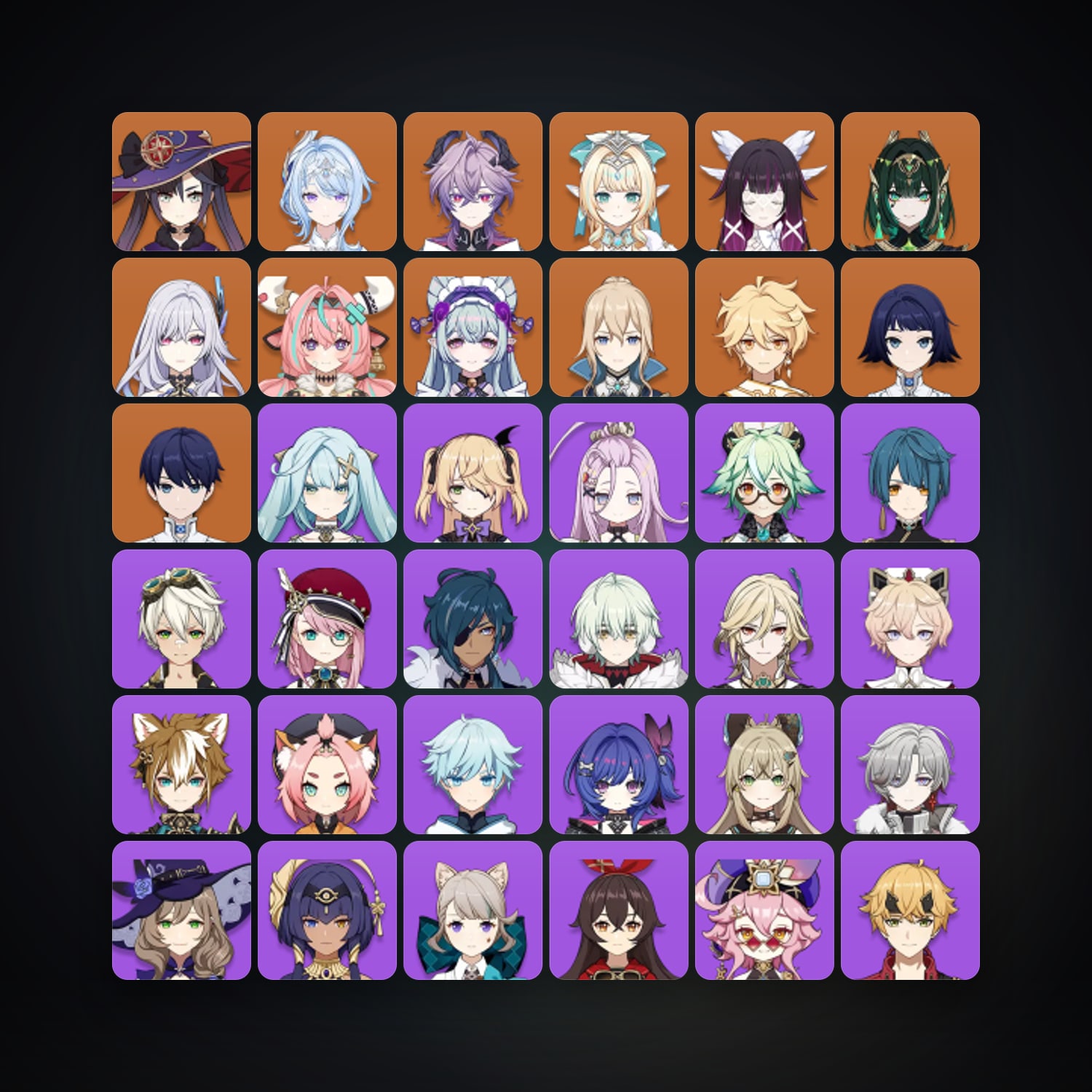 Genshin Impact | AR 55 | 48 Chars | 10× 5★ — Genshin / miHoYo Account — HabibiAccounts