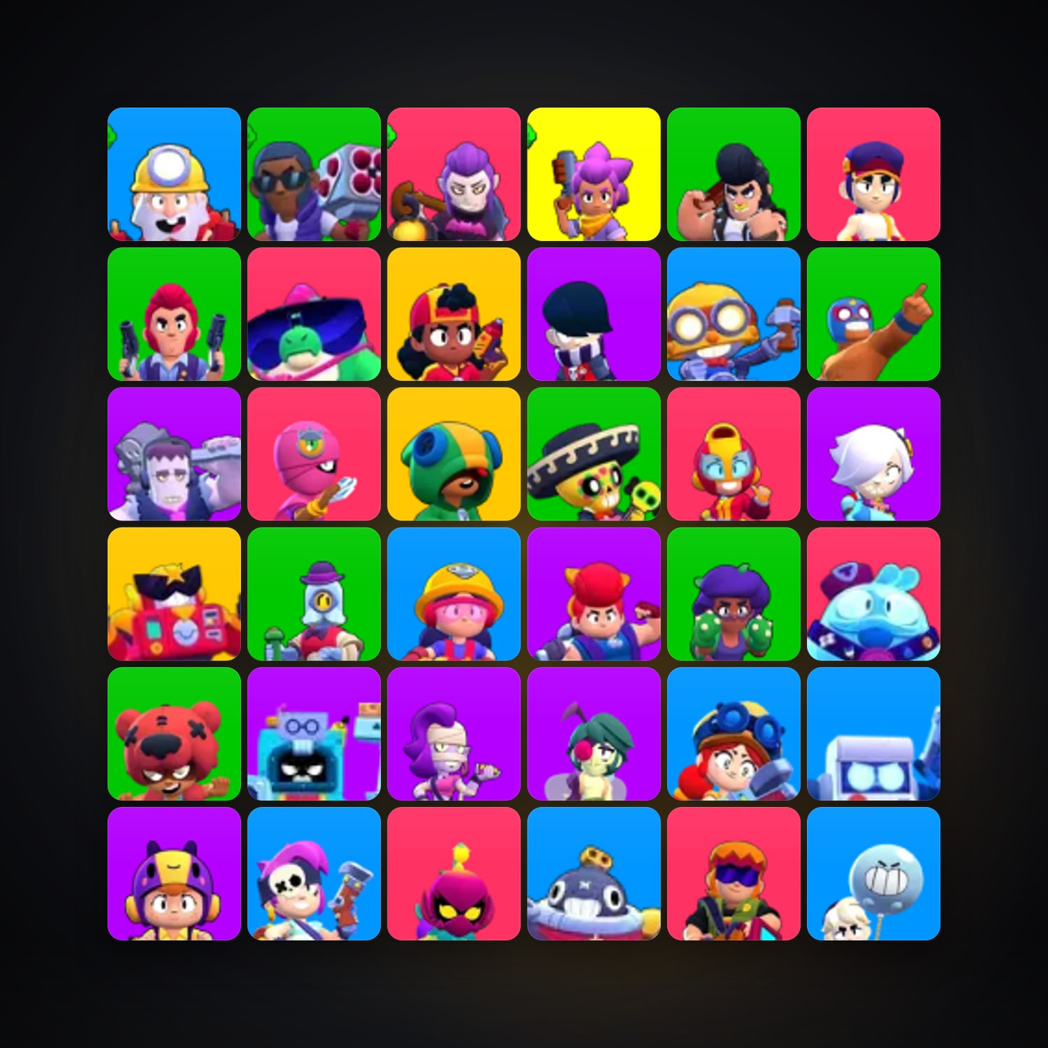 55 Brawlers | 10.8K Trophies — Supercell Account — HabibiAccounts