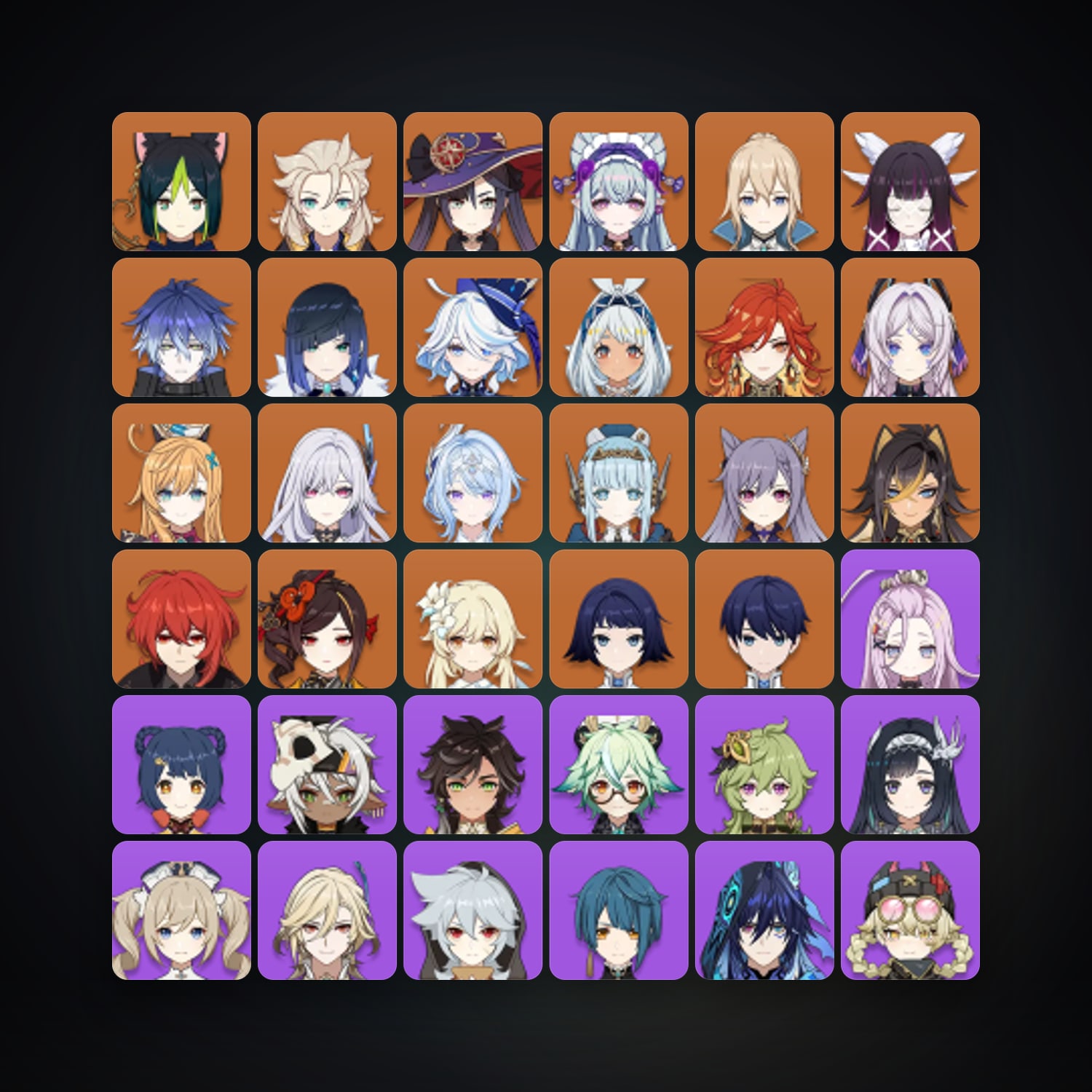 Genshin Impact | AR 59 | 68 Chars | 20× 5★ — Genshin / miHoYo Account — HabibiAccounts
