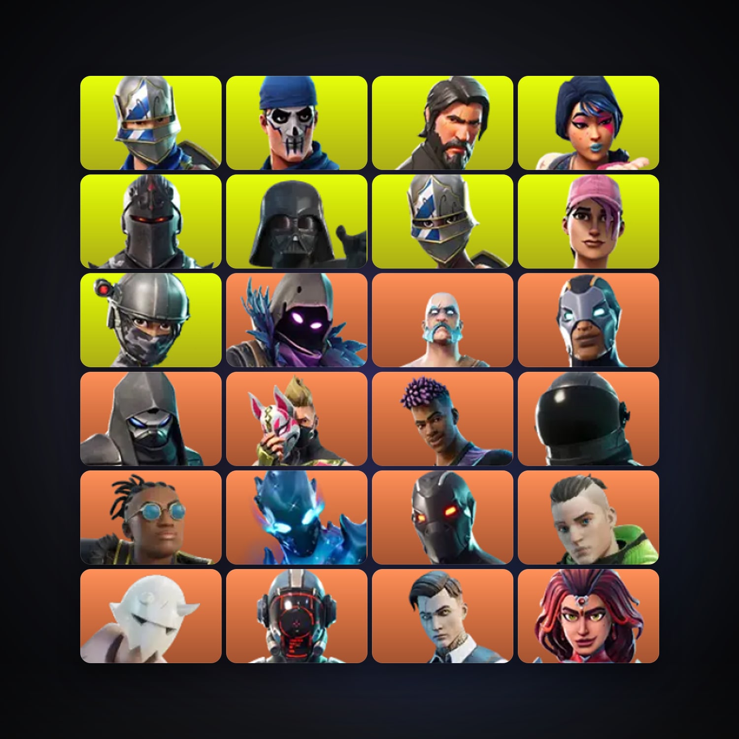 Fortnite account with Raven & Omega — 135 skins — lvl 2098 — HabibiAccounts