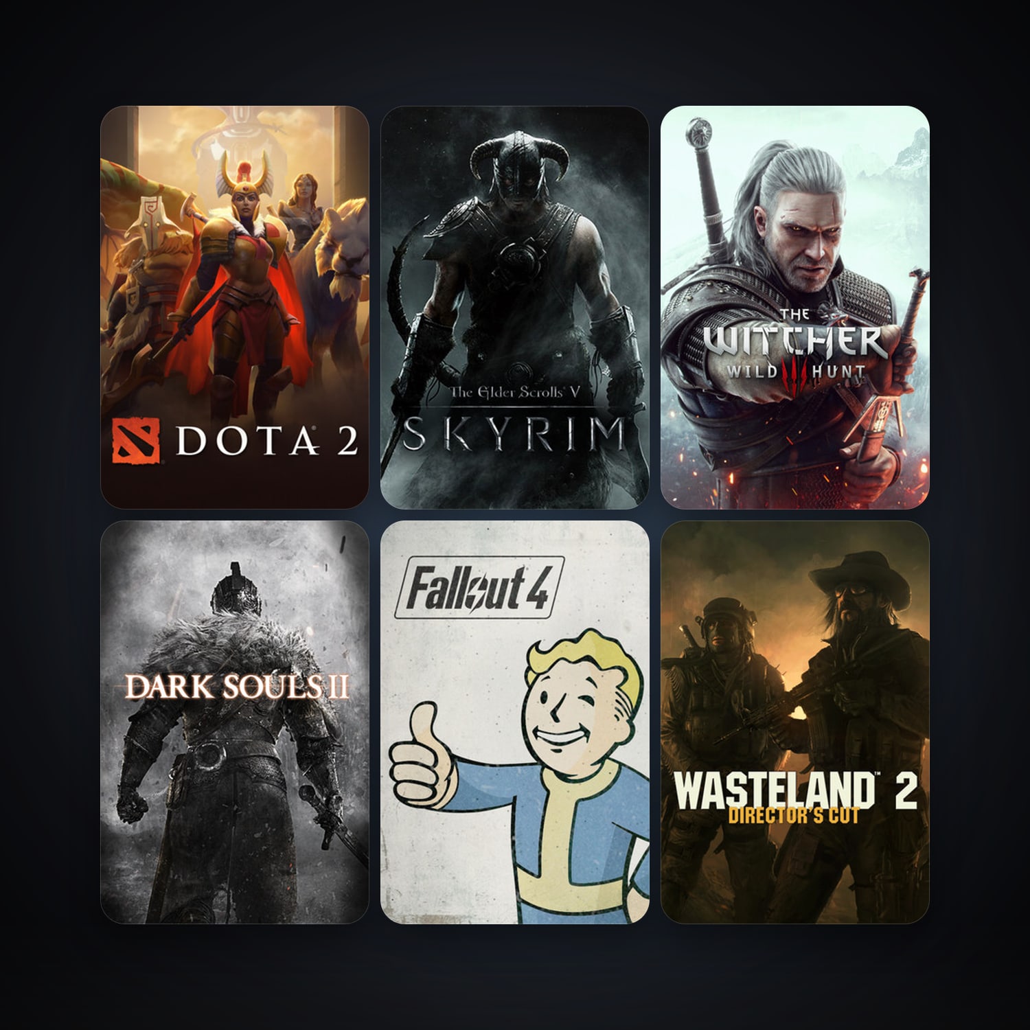 حساب ستيم فلين، Dota 2 وThe Elder Scrolls V: Skyrim، 7 لعبة، صامد واضح — HabibiAccounts