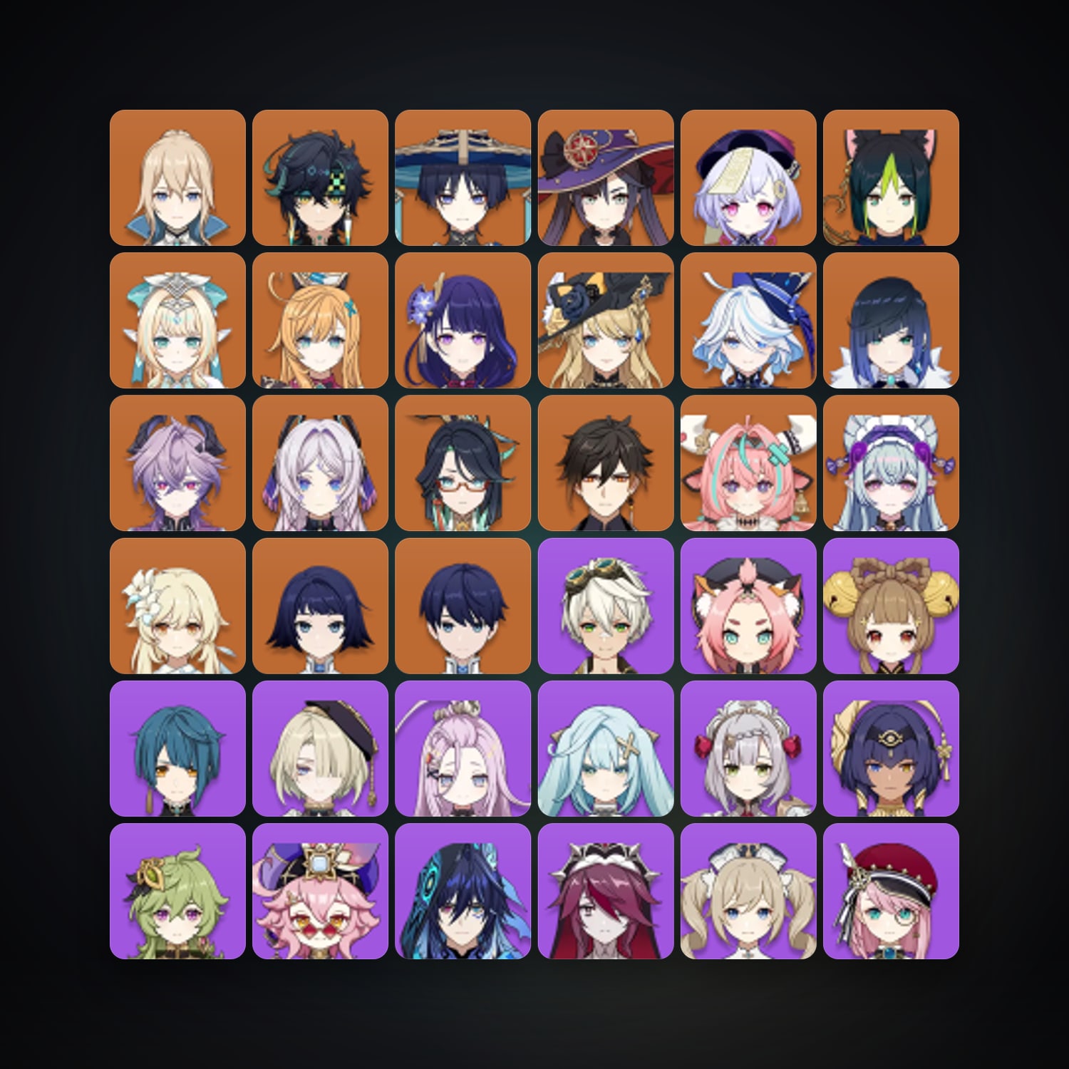 Genshin Impact | AR 58 | 67 Chars | 18× 5★ — Genshin / miHoYo Account — HabibiAccounts