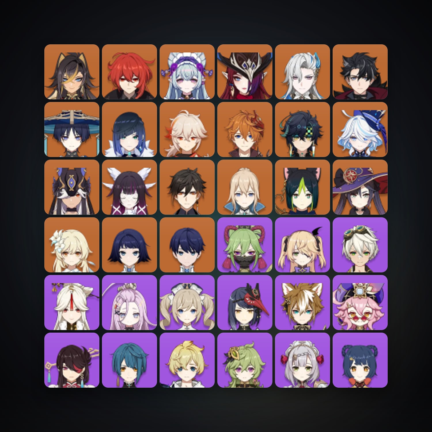 Genshin Impact | AR 57 | 67 Chars | 18× 5★ — Genshin / miHoYo Account — HabibiAccounts