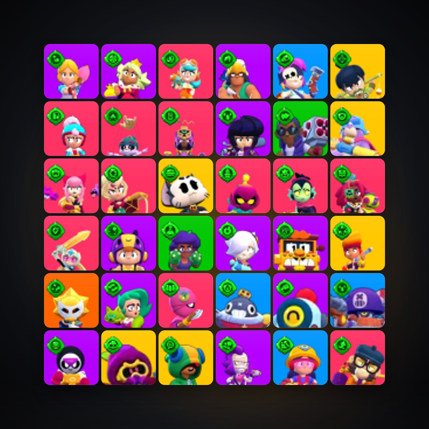 106 Brawlers | 81K Trophies — Supercell Account — HabibiAccounts