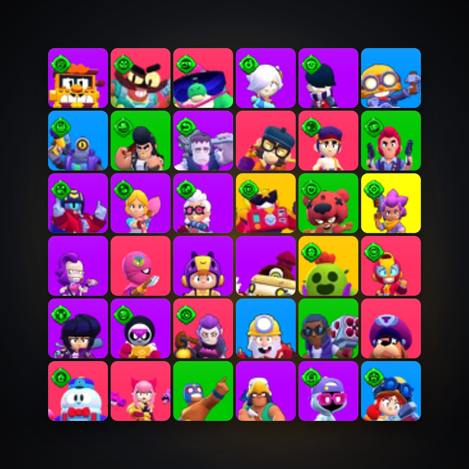 104 Brawlers | 55.8K Trophies — Supercell Account — HabibiAccounts