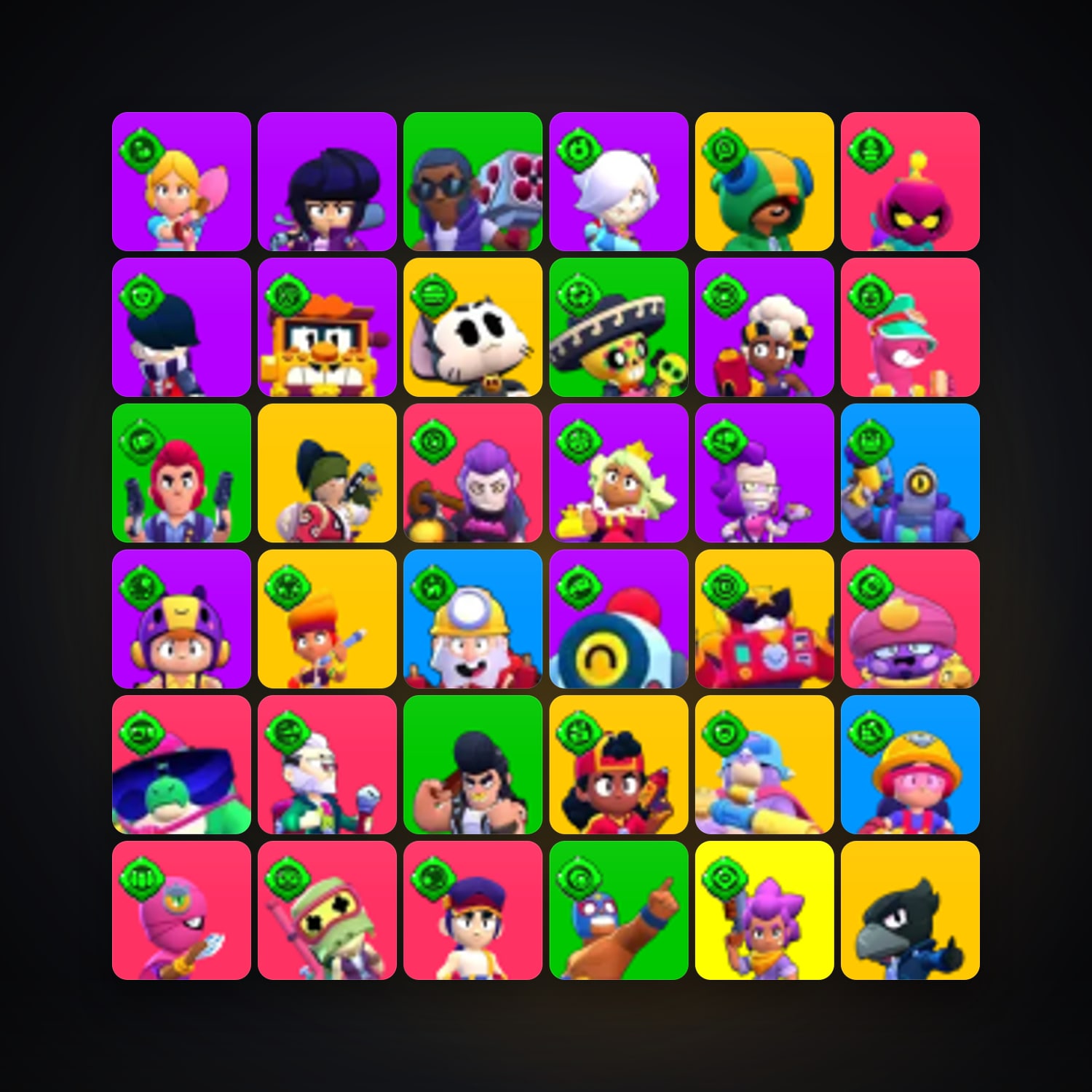 107 Brawlers | 73K Trophies — Supercell Account — HabibiAccounts