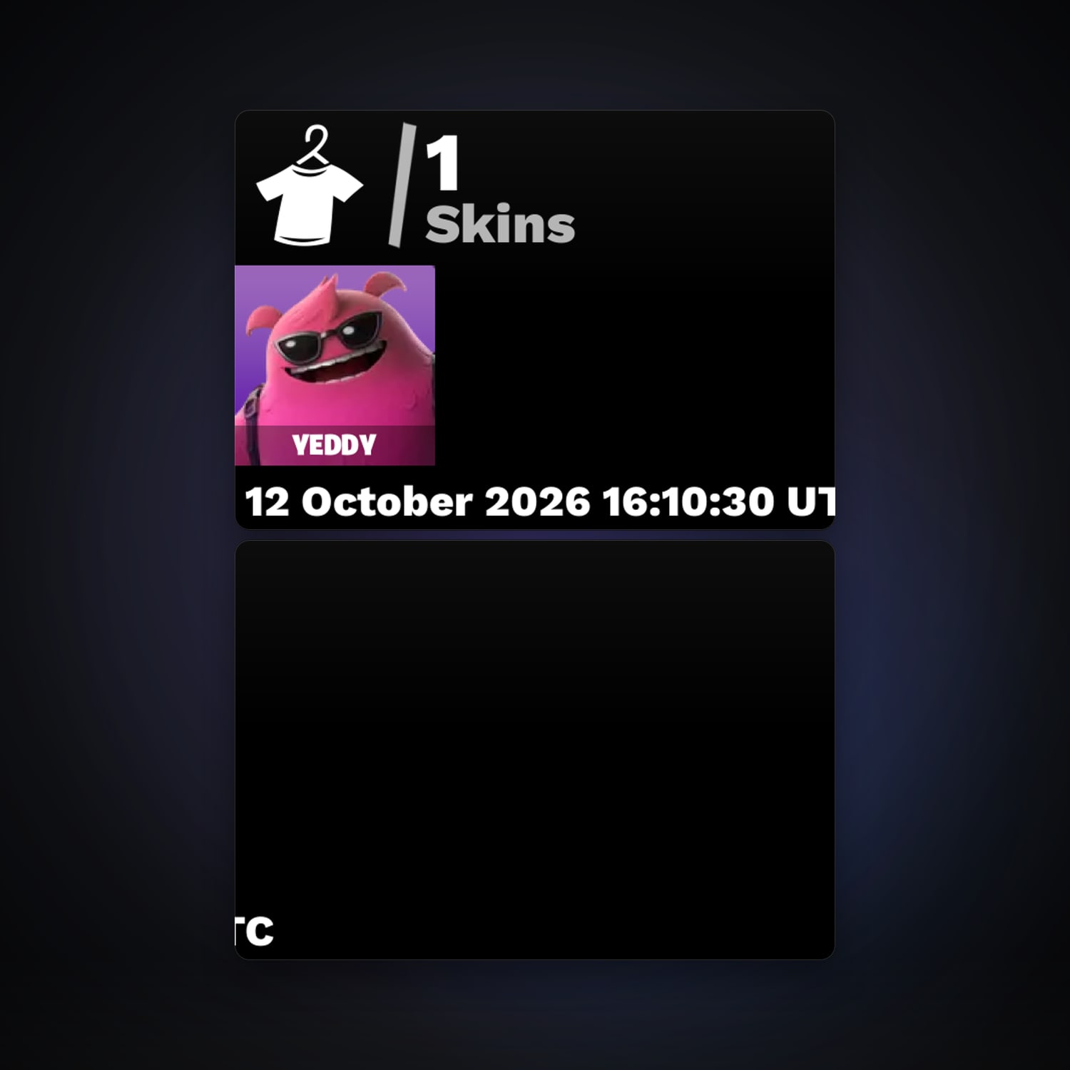Fortnite account with Yeddy — 1 skin — lvl 10 — HabibiAccounts