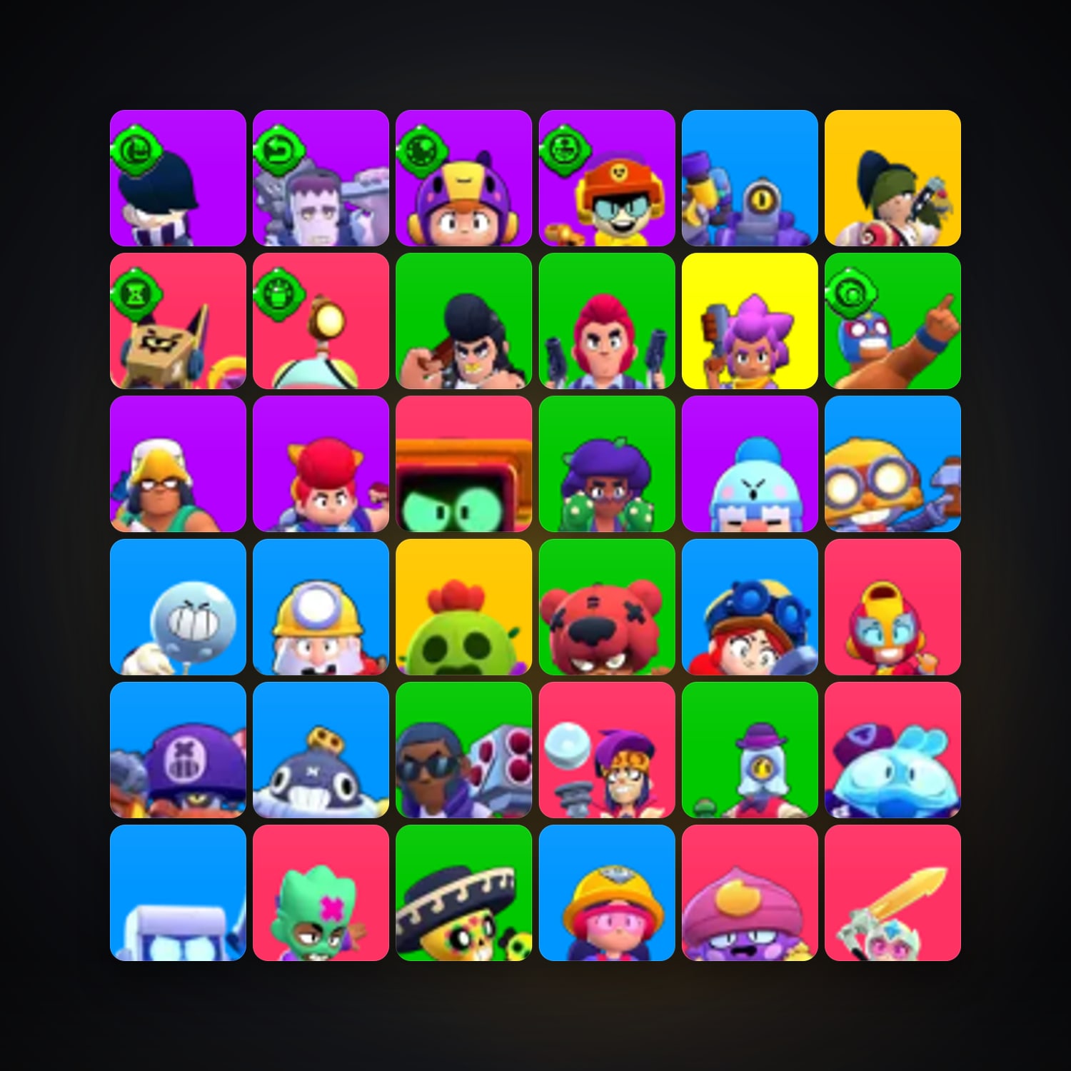Supercell account: 68 Brawlers | 7.2K Trophies — HabibiAccounts
