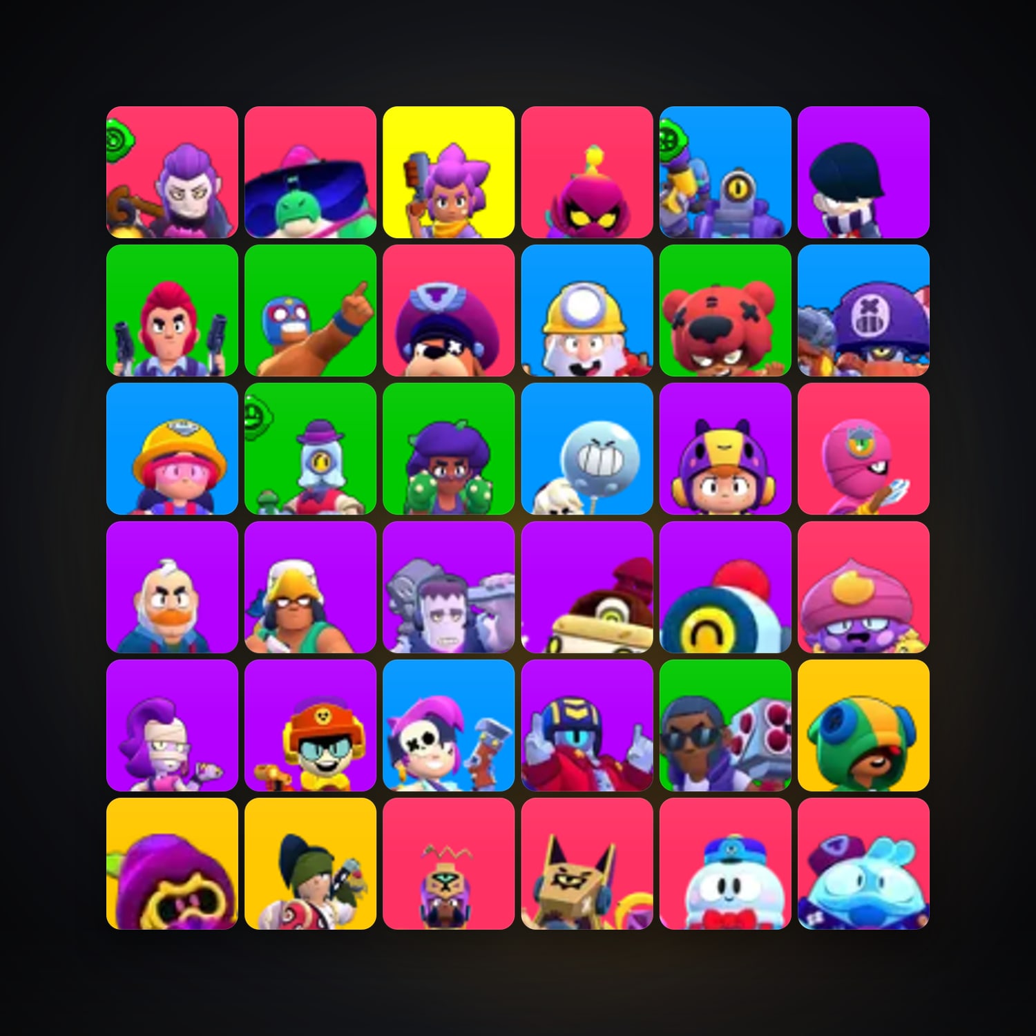 60 Brawlers | 4.5K Trophies — Supercell Account — HabibiAccounts