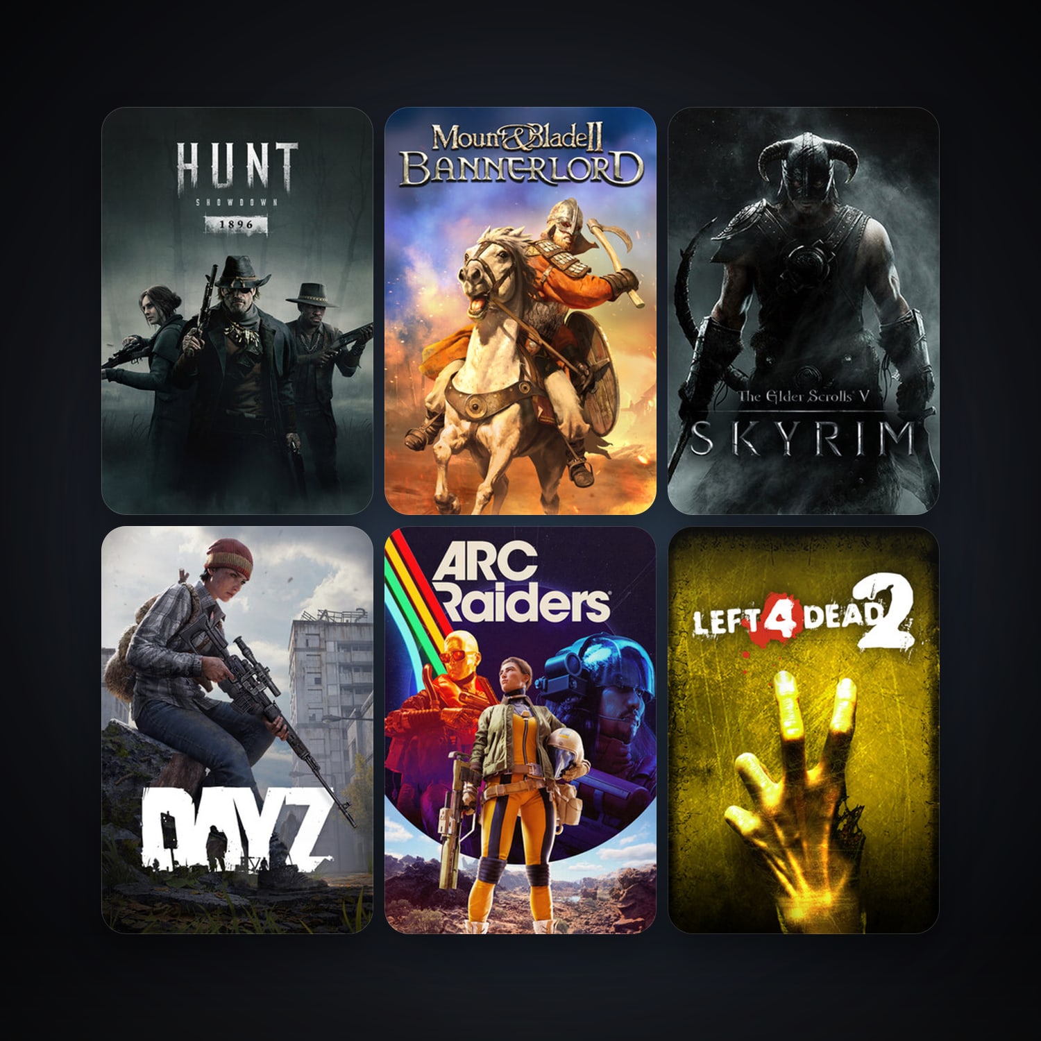 حساب ستيم فلين، Left 4 Dead 2 وThe Elder Scrolls V: Skyrim، 116 لعبة، لفل 10، صامد واضح — HabibiAccounts