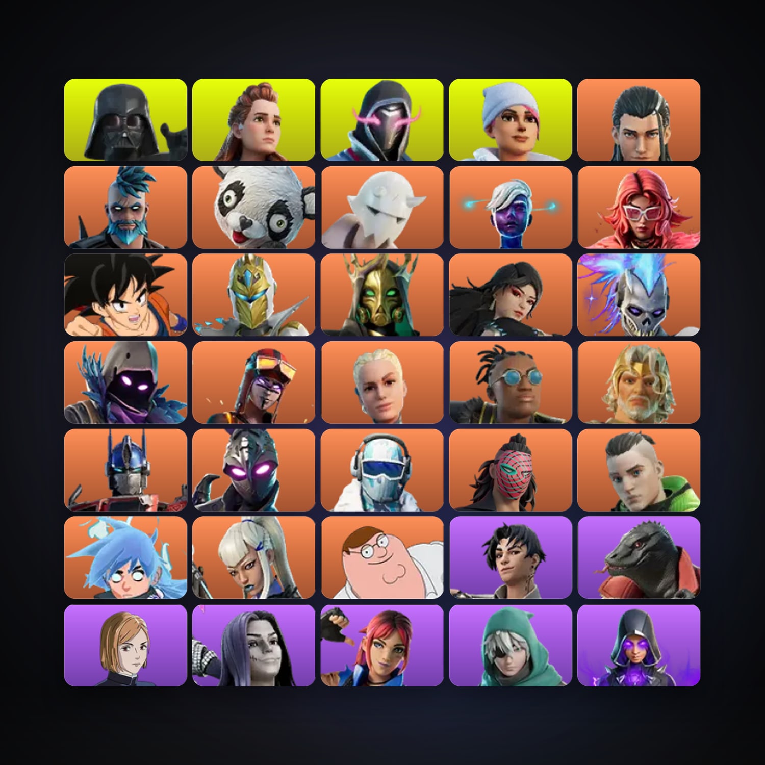 Fortnite account with Raven & The Ageless — 433 skins — lvl 4232 — HabibiAccounts