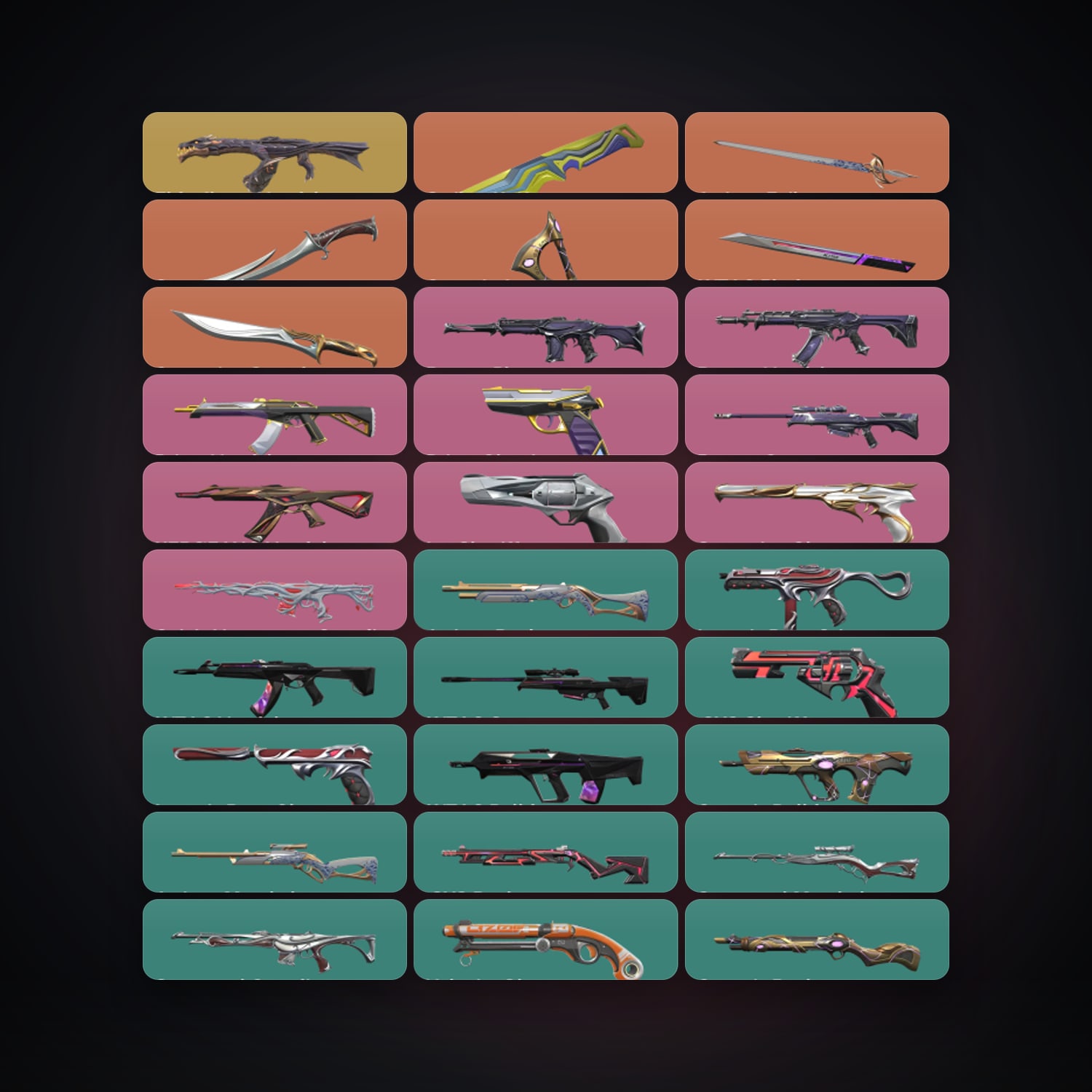 Valorant account: EU Silver 1 locker — 6 knives, 85 skins, lvl 132 — 33 LoL champions, 4 LoL skins — HabibiAccounts
