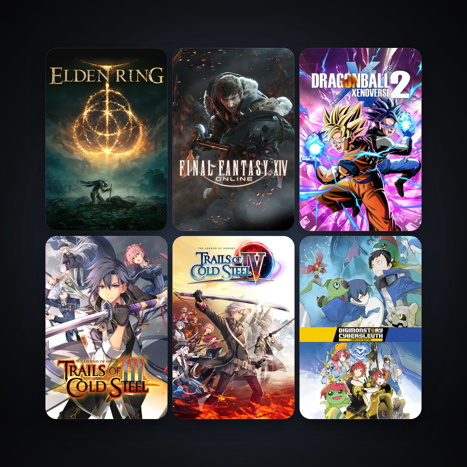Steam account — FINAL FANTASY XIV Online + DRAGON BALL XENOVERSE 2, 209 games, Steam 56, clean — HabibiAccounts