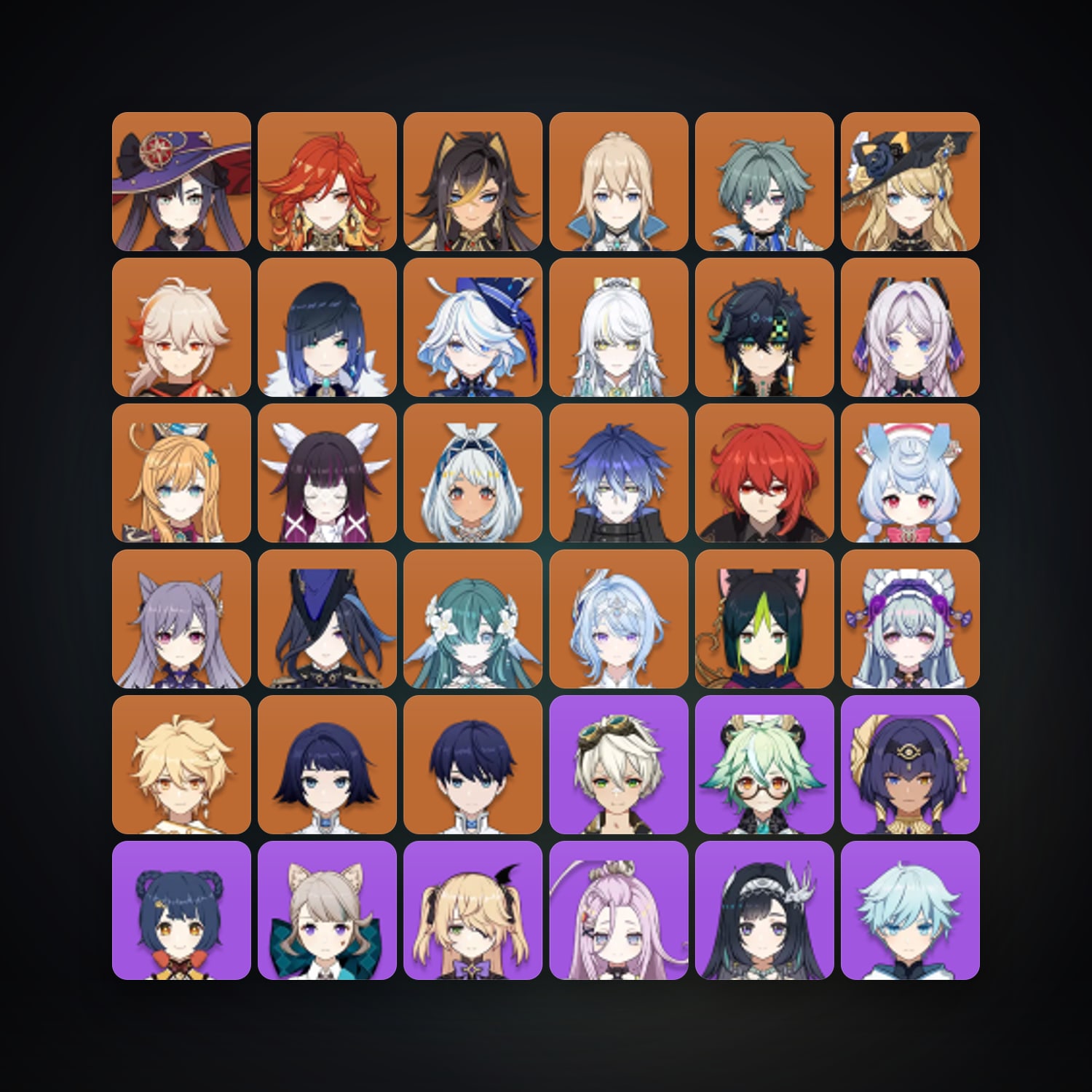 Genshin Impact | AR 59 | 77 Chars | 24× 5★ — Genshin / miHoYo Account — HabibiAccounts