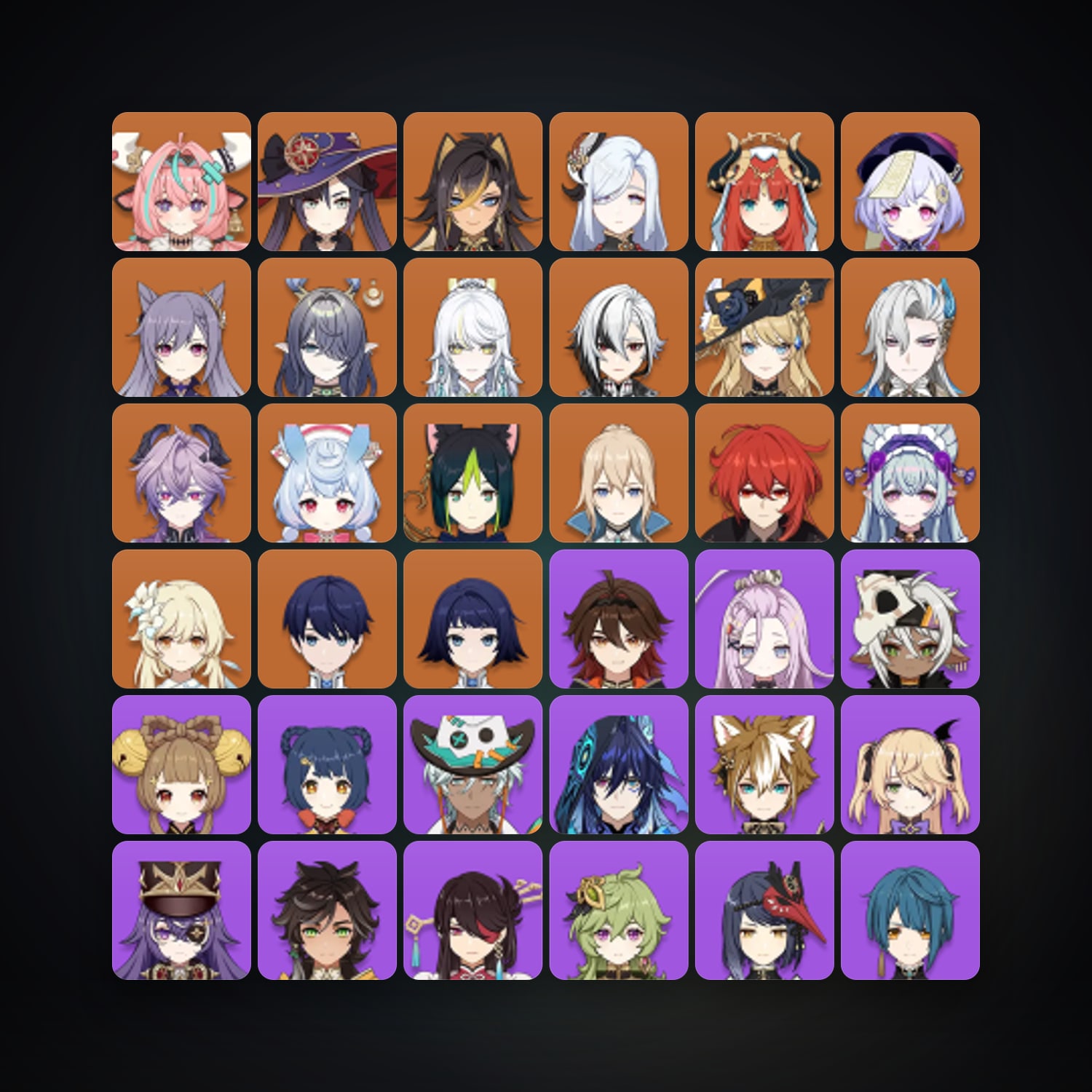 Genshin Impact | AR 59 | 66 Chars | 18× 5★ — Genshin / miHoYo Account — HabibiAccounts