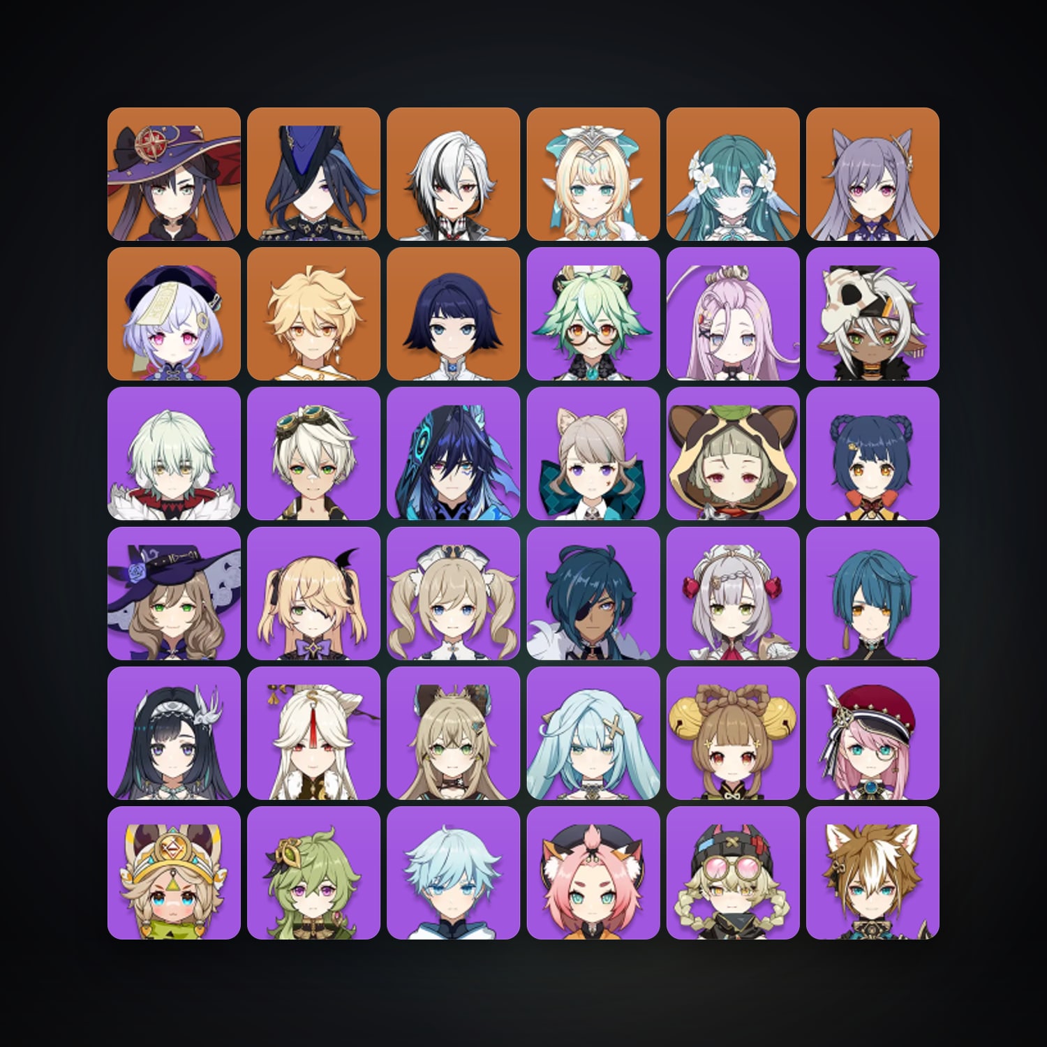 Genshin Impact | AR 55 | 40 Chars | 7× 5★ — Genshin / miHoYo Account — HabibiAccounts
