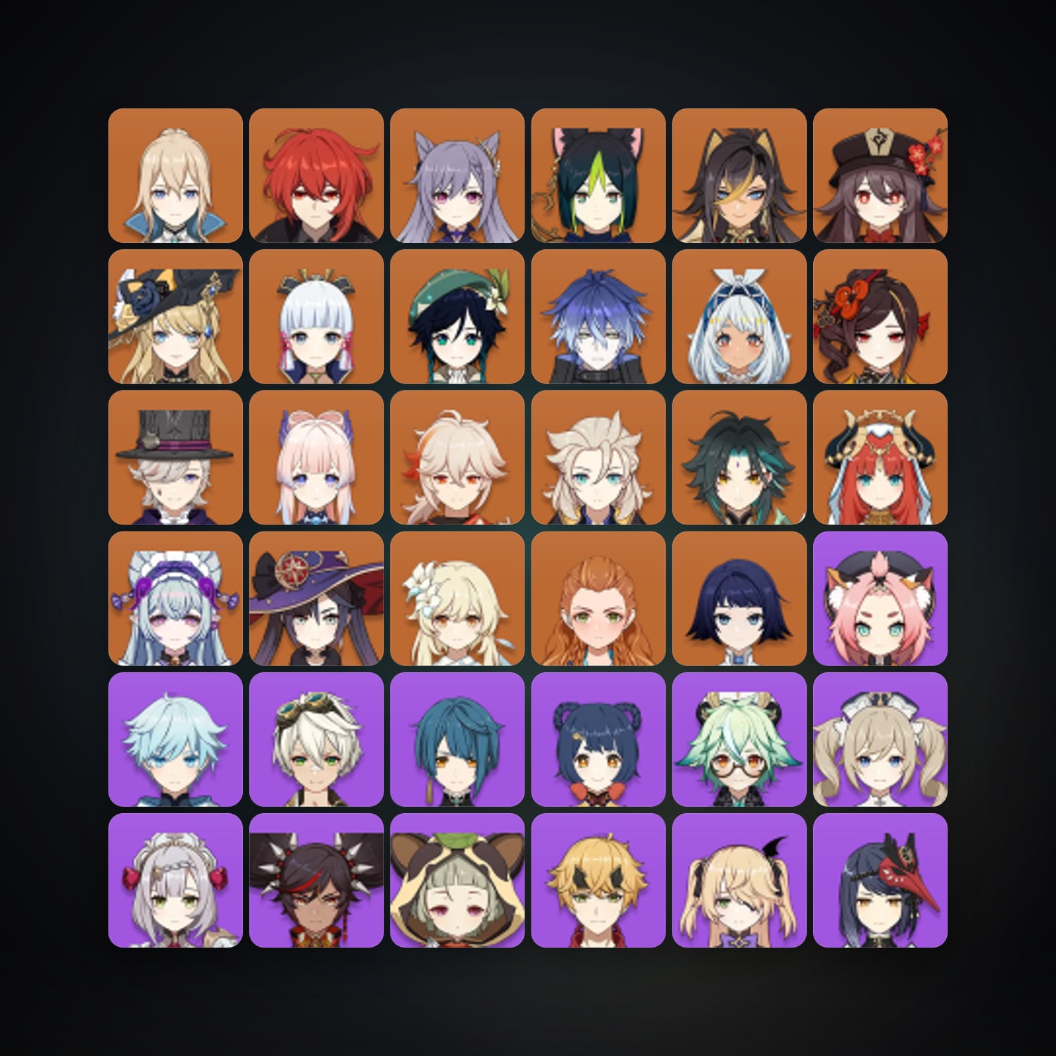 Genshin Impact | AR 59 | 67 Chars | 20× 5★ — Genshin / miHoYo Account — HabibiAccounts