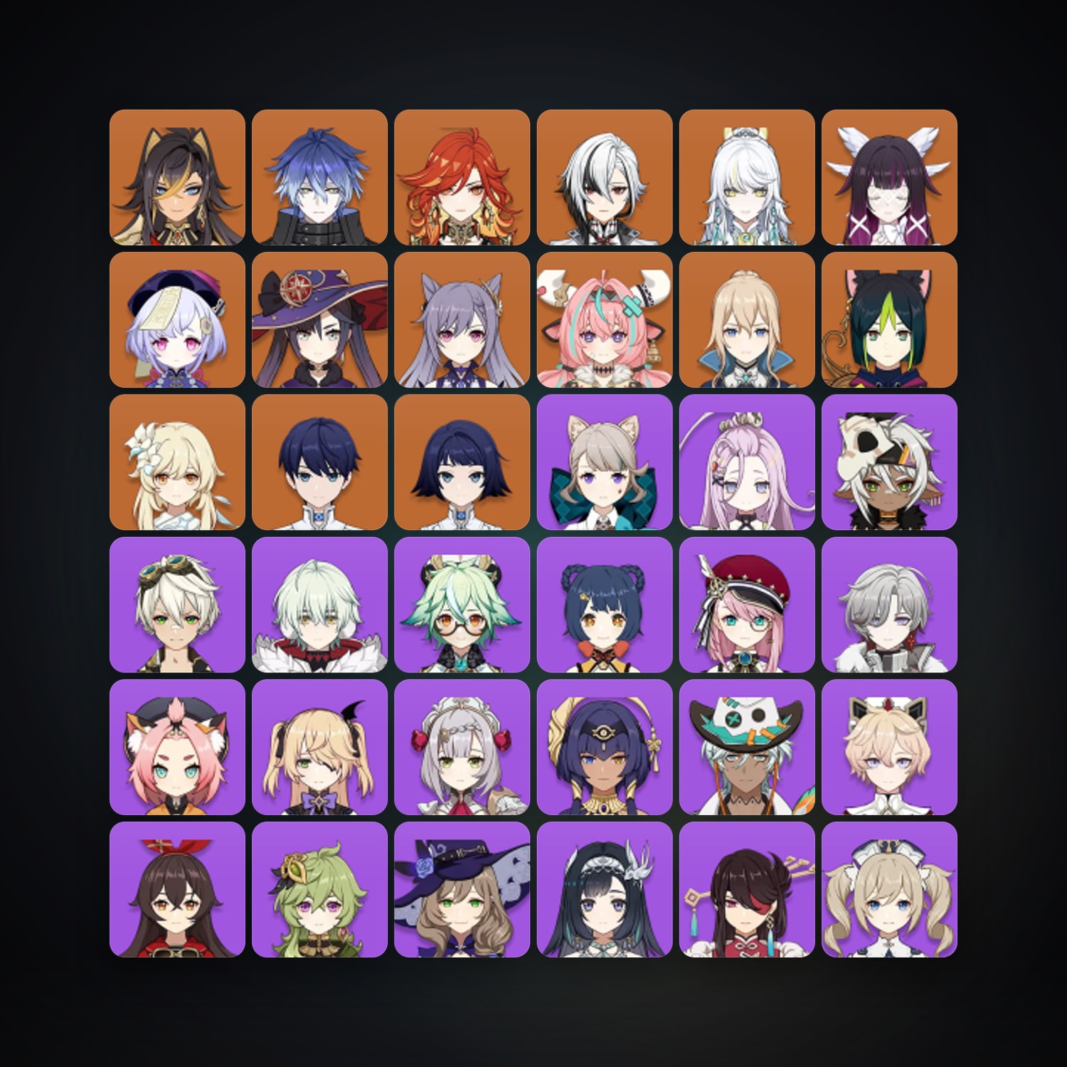 Genshin Impact | AR 58 | 54 Chars | 12× 5★ — Genshin / miHoYo Account — HabibiAccounts